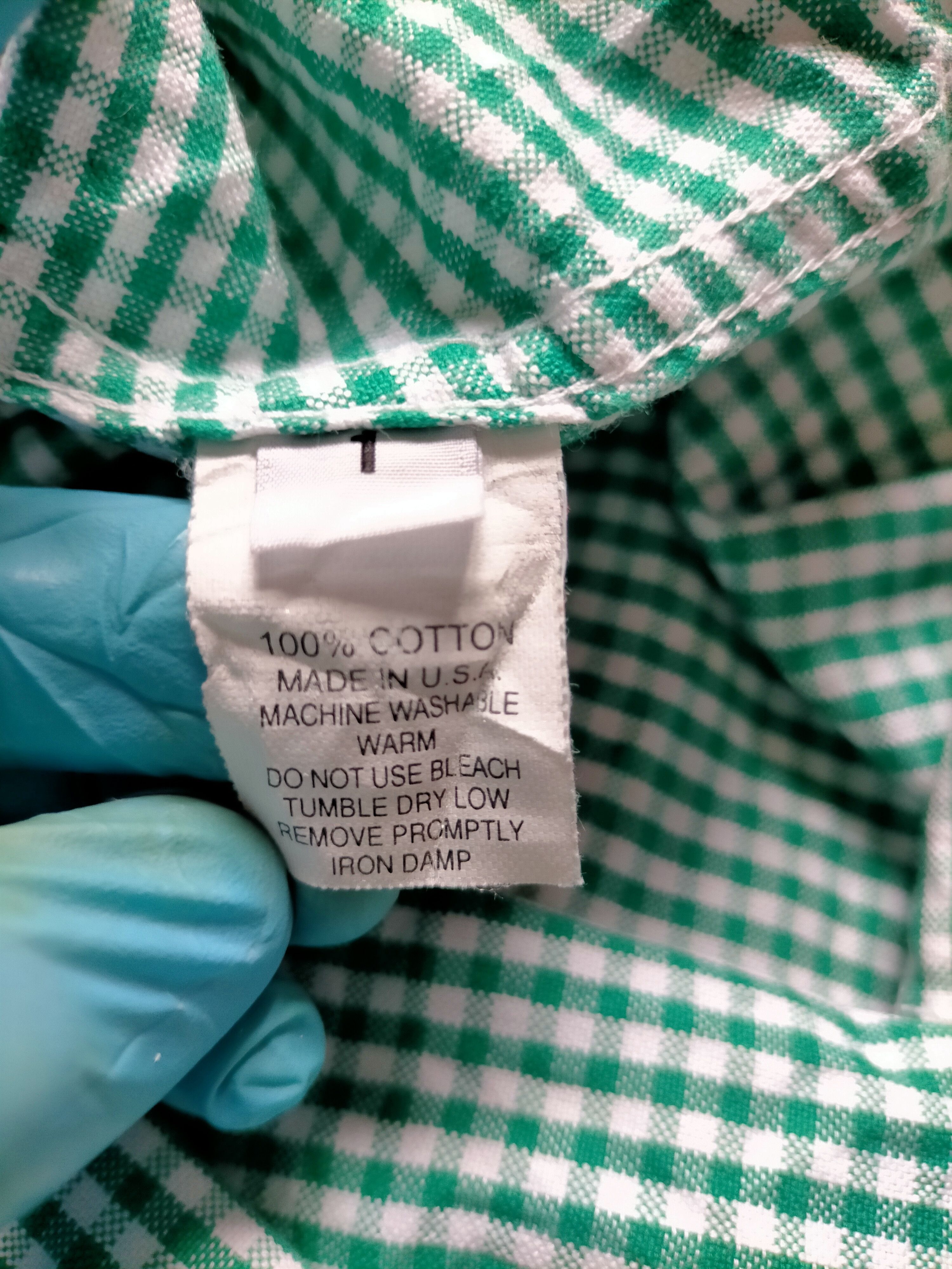 Thom Browne Thom Browne New York Green Check Button ups shirt Size US S / EU 44-46 / 1 - 17 Thumbnail