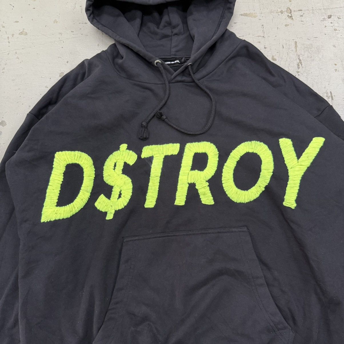 Diesel Diesel Destroy Flame Pullover Sweater Size US L / EU 52-54 / 3 - 4 Thumbnail