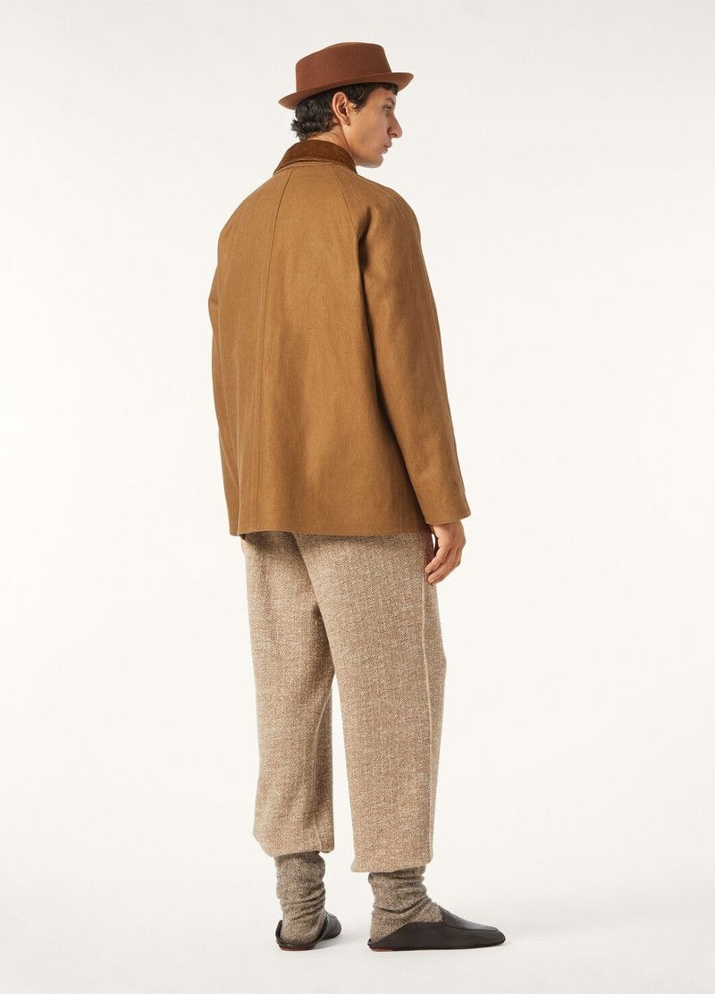 Loro Piana o1w1db10226 FAP1446 Morris Car Coat in Brown Size US L / EU 52-54 / 3 - 5 Thumbnail