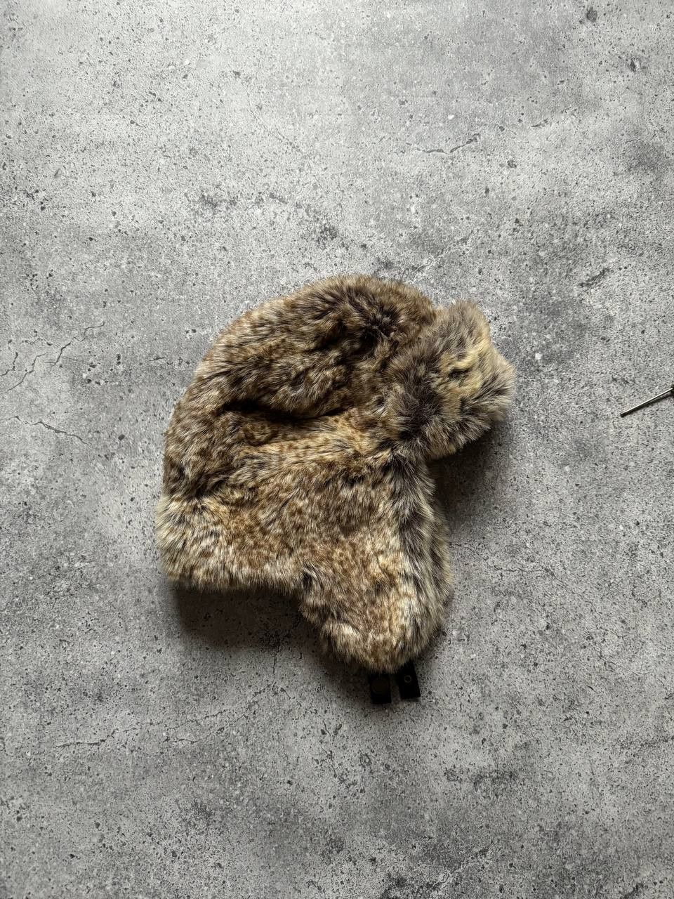 Japanese Brand × Vintage y2K archival japan fur fuzzy USHANKA trapper hat Size ONE SIZE - 5 Thumbnail