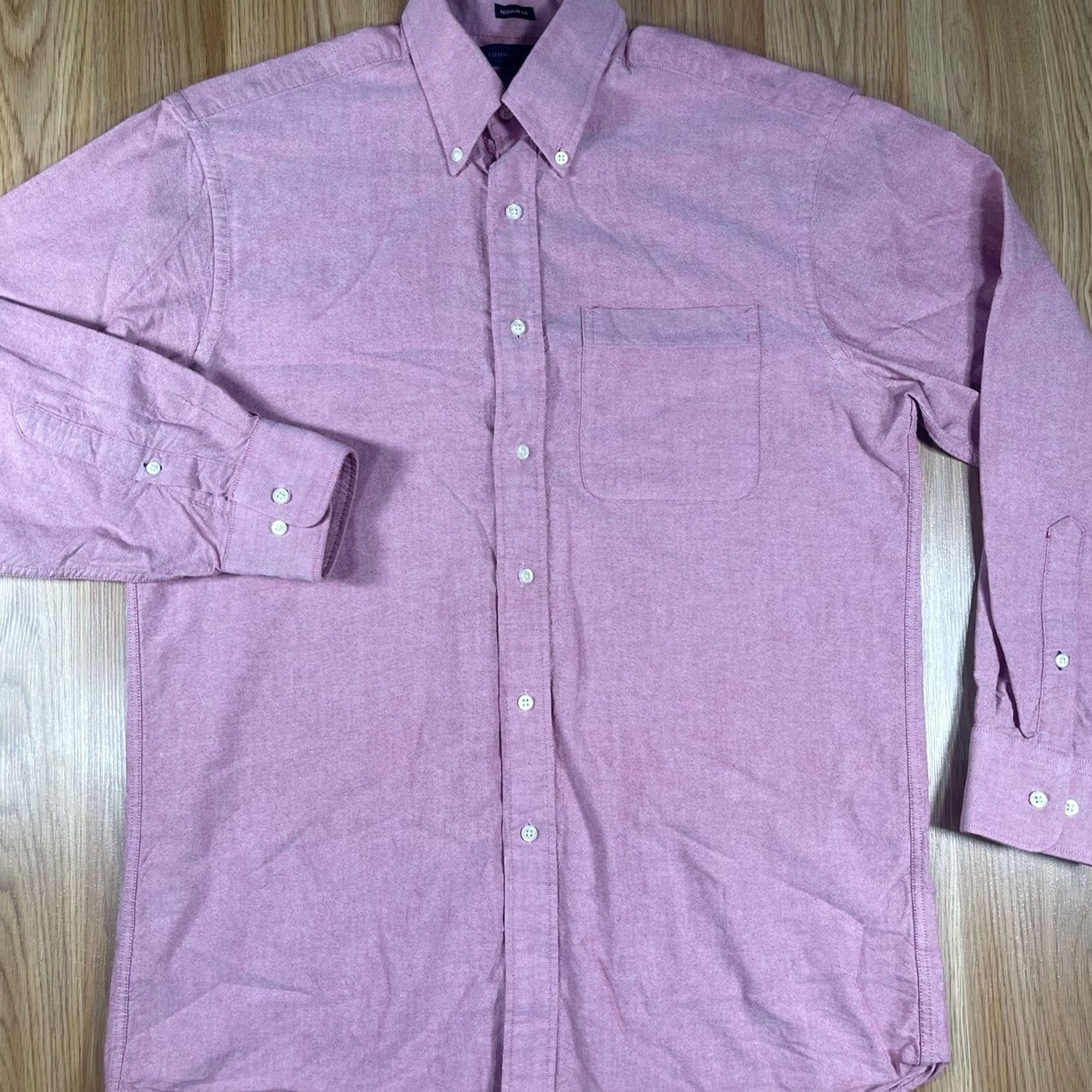 Tommy Hilfiger Tommy Hilfiger Shirt Mens 15 1/2 32-33 Regular Fit Long Sleeve Button Down Dress Size 42R - 2 Thumbnail