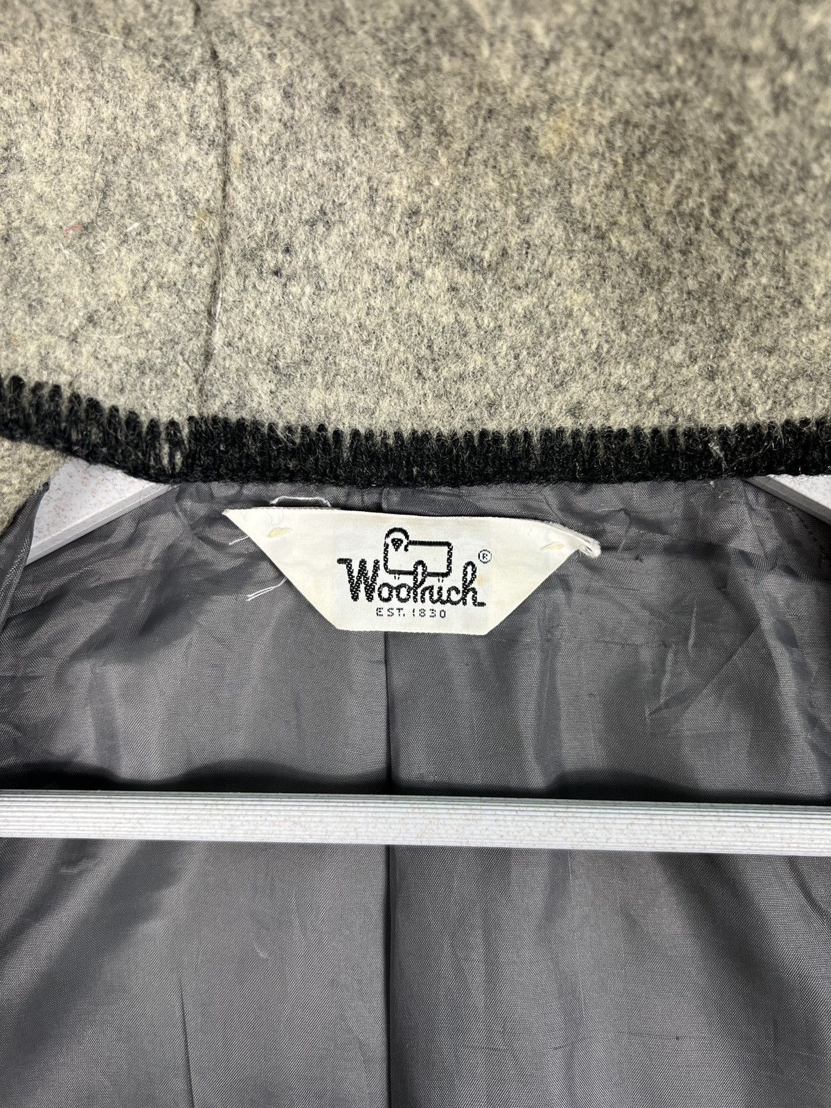 Woolrich Woolen Mills 🔥 VINTAGE WOOLRICH WOOL HOODIE JACKET Size US S / EU 44-46 / 1 - 13 Thumbnail
