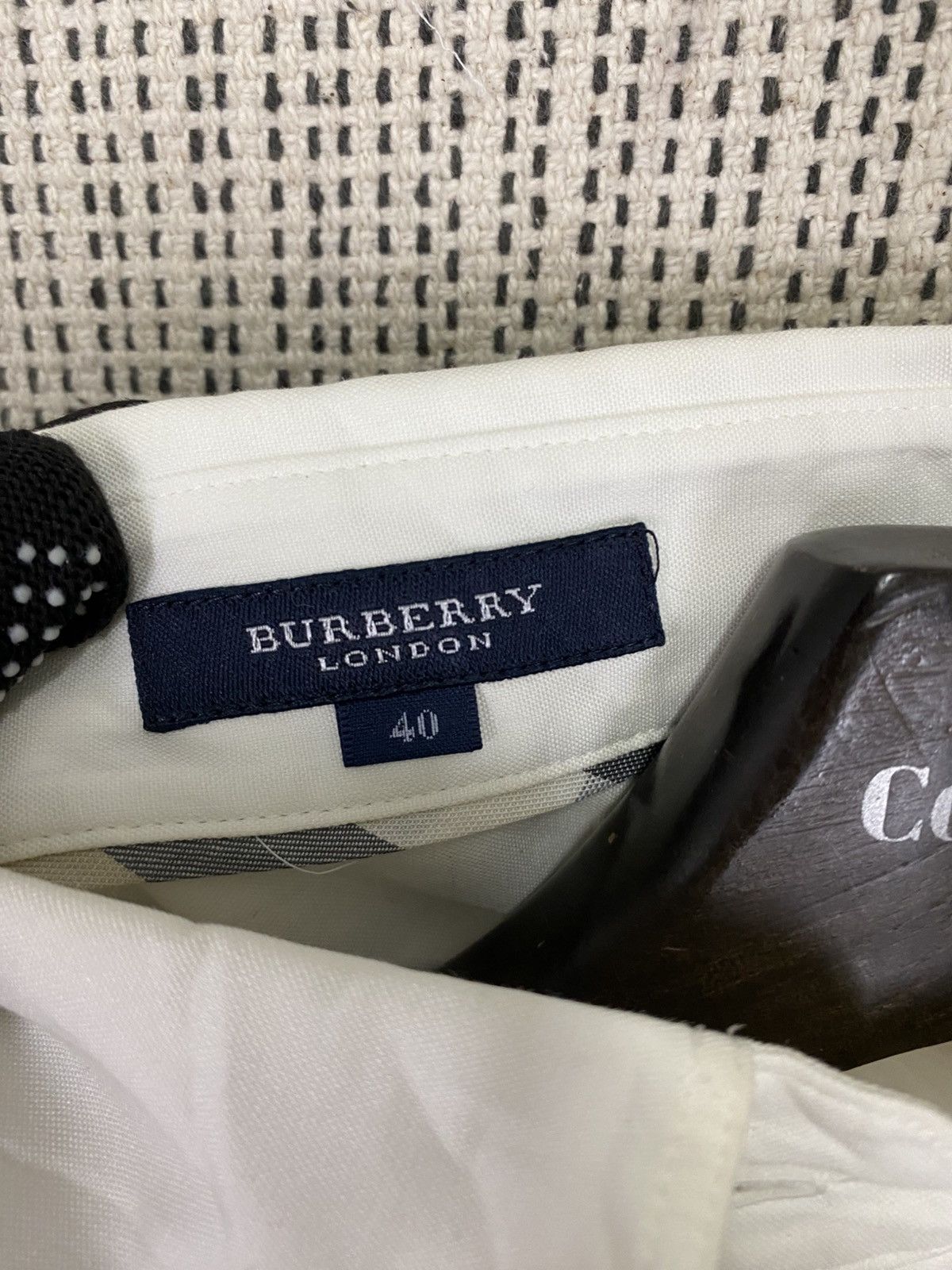 Burberry × Burberry Prorsum × Vintage Burberry london shirt button ups small logo size 40 Size S / US 4 / IT 40 - 2 Thumbnail
