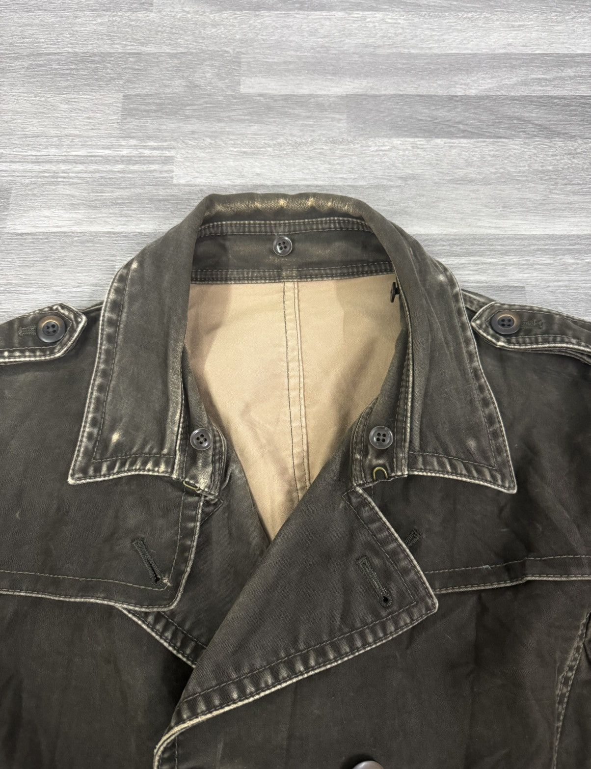 Tete Homme Rare 🔥/ Vintage Tete Homme Double Breast Jacket Size L / US 10 / IT 46 - 7 Thumbnail