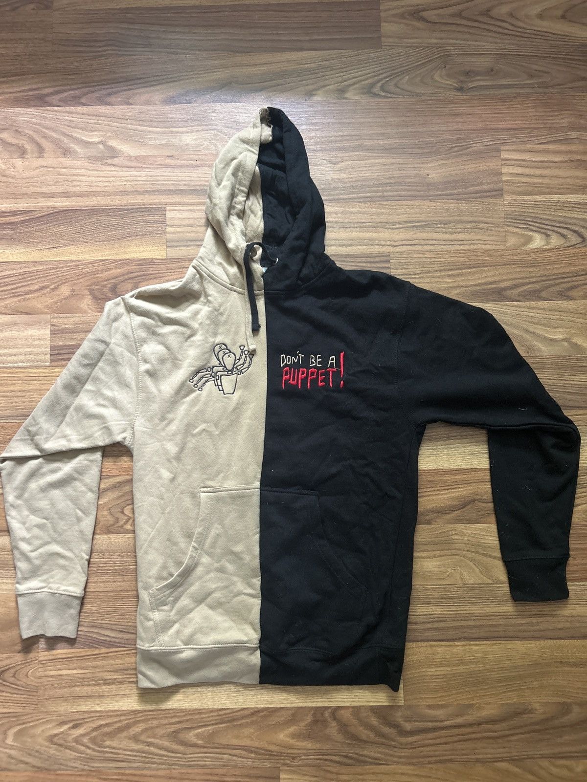 Other Unxpectd Split Hoodie “Don’t Be A Puppet!” Size US M / EU 48-50 / 2 - 1 Thumbnail