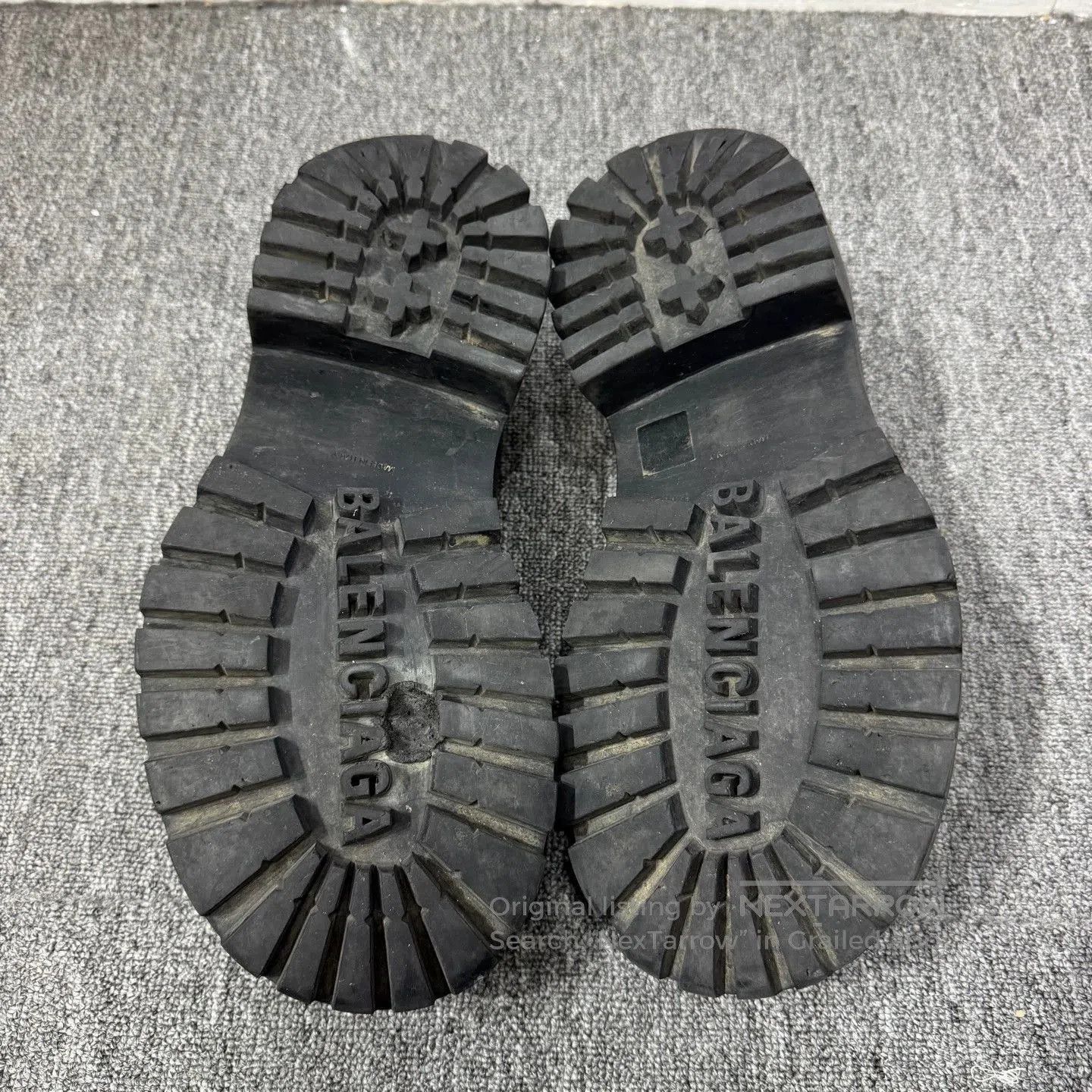 Balenciaga Black Chunky Sole Slip-On Shoes. Size US 8 / EU 41 - 4 Thumbnail