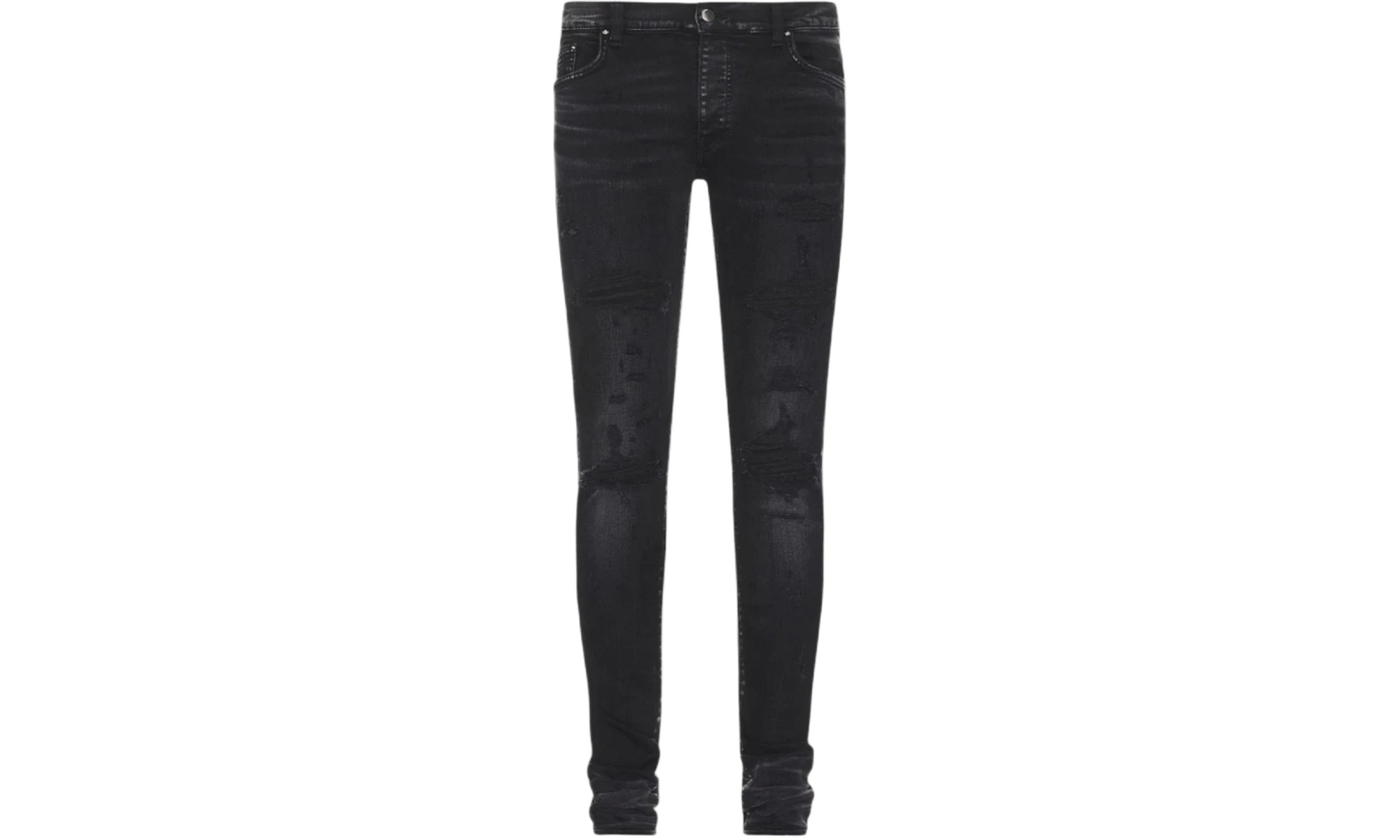 Amiri Slim Fit Thrasher Plus Aged Jeans Black Size US 30 / EU 46 - 1 Preview