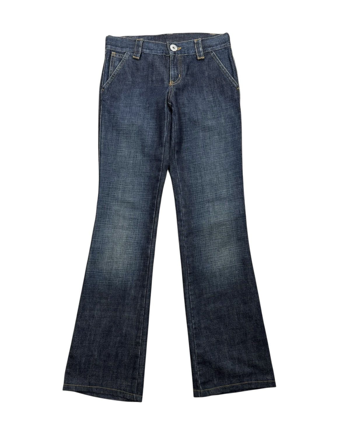 Moschino × Vintage Moschino Vintage Jeans Flared 90s size 34 Size 25" / US 0 / IT 36 - 9 Thumbnail