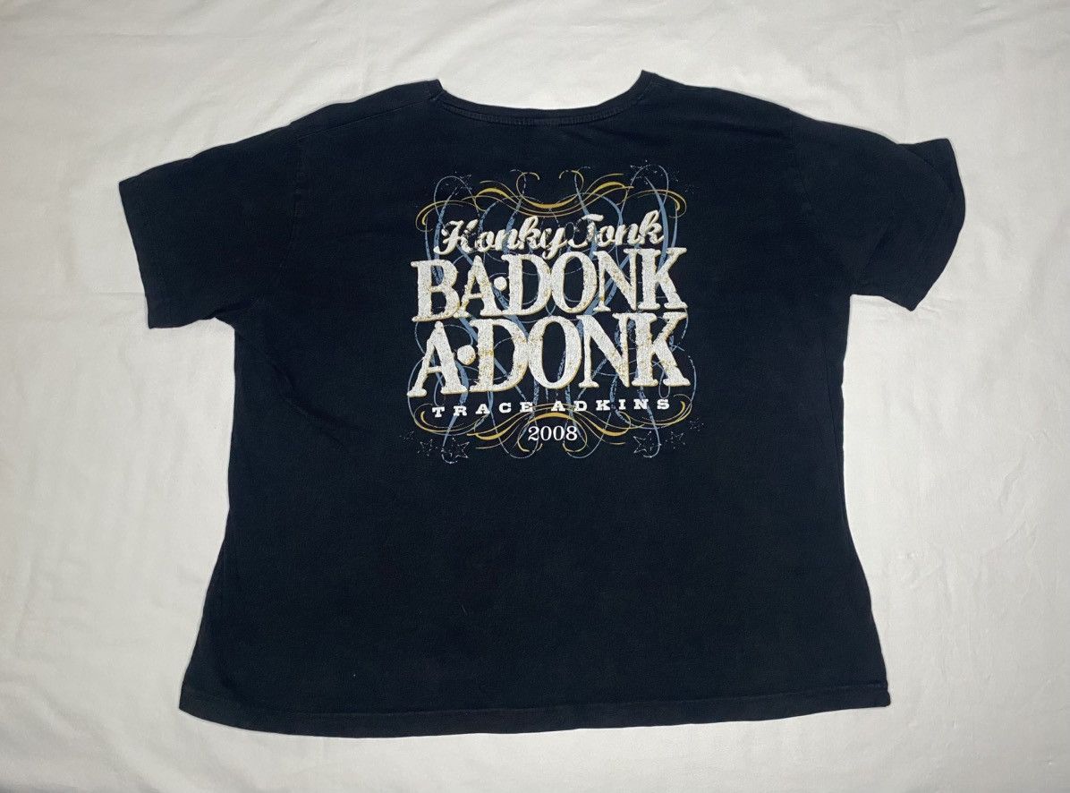 Other Honky Tonk Badonkadonk Trace Adkins 2008 100% Cotton Tee Size US XXL / EU 58 / 5 - 4 Thumbnail
