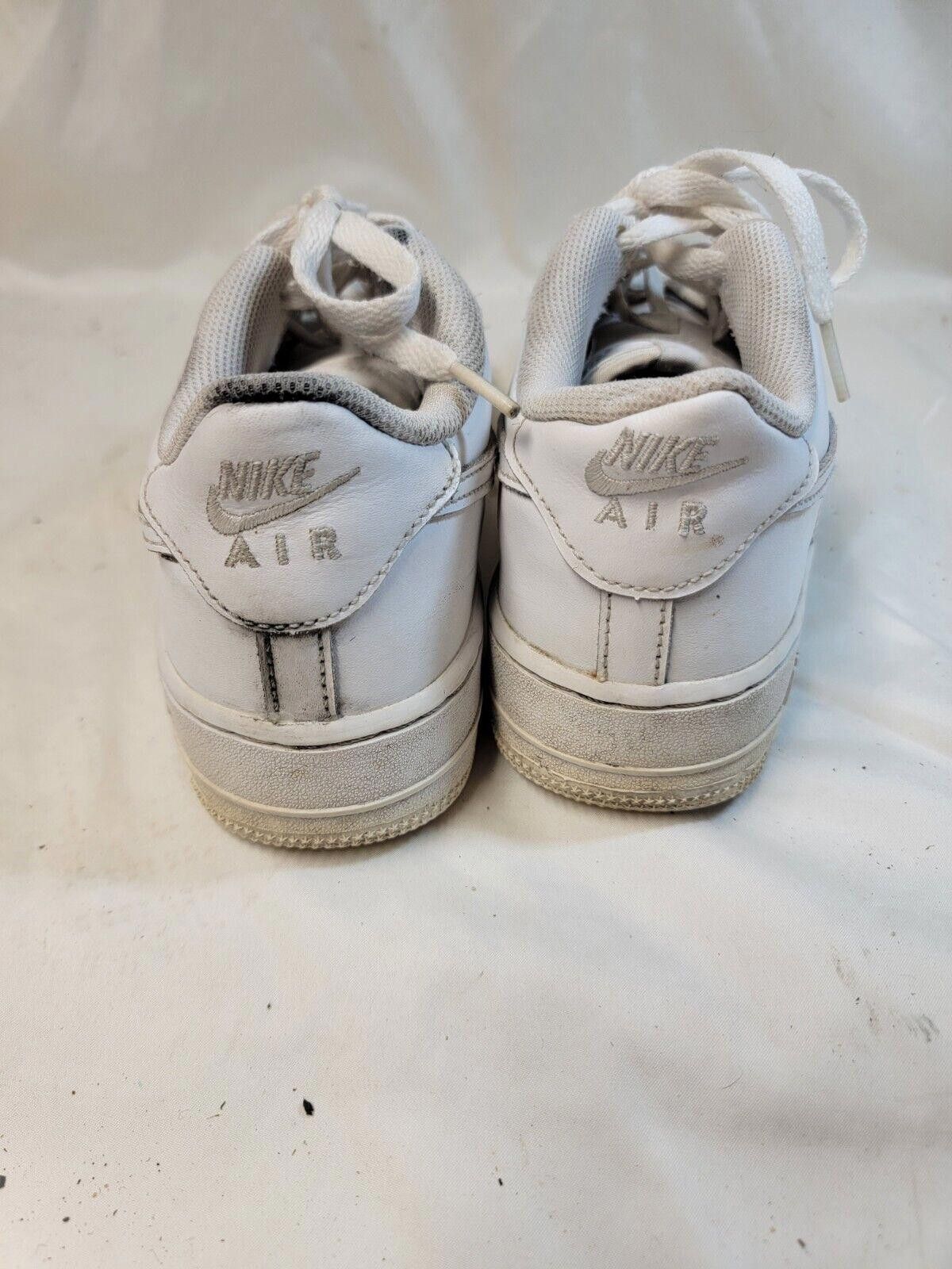 Nike Nike Air Force 1 Sz 6Y/Womens 7.5 Triple White 314192-117 Size US 6 / EU 39 - 5 Thumbnail