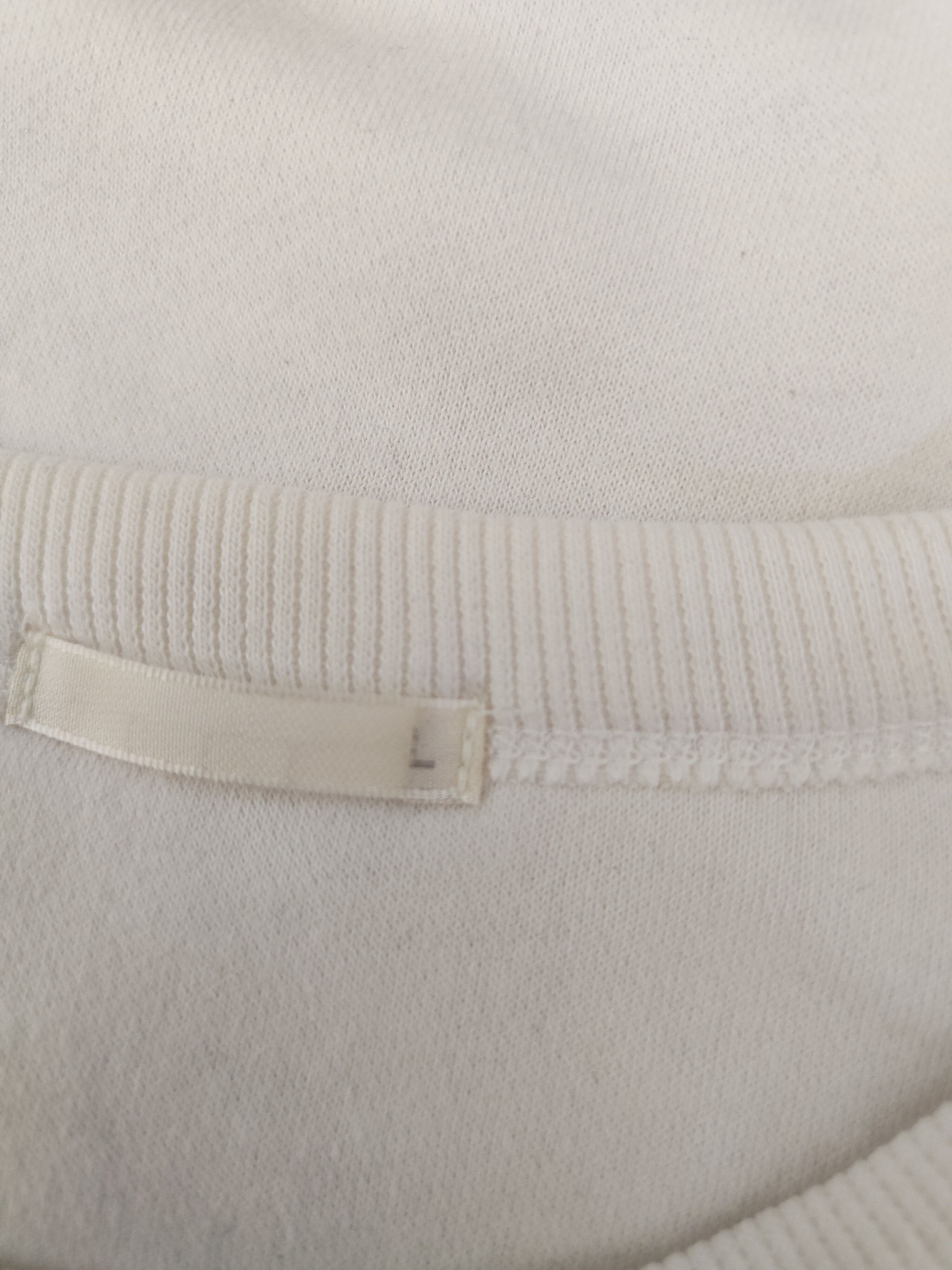 GU GU White plain vintage Sweatshirts #2633 Size US L / EU 52-54 / 3 - 10 Thumbnail