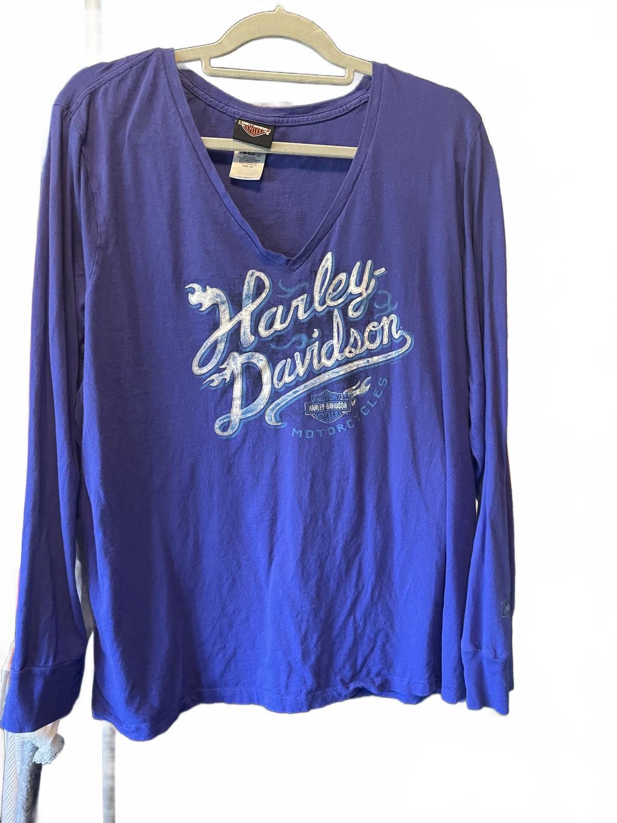 Harley Davidson Harley Davidson long sleeve tshirt Size 3XL / US 20-22 - 1 Thumbnail
