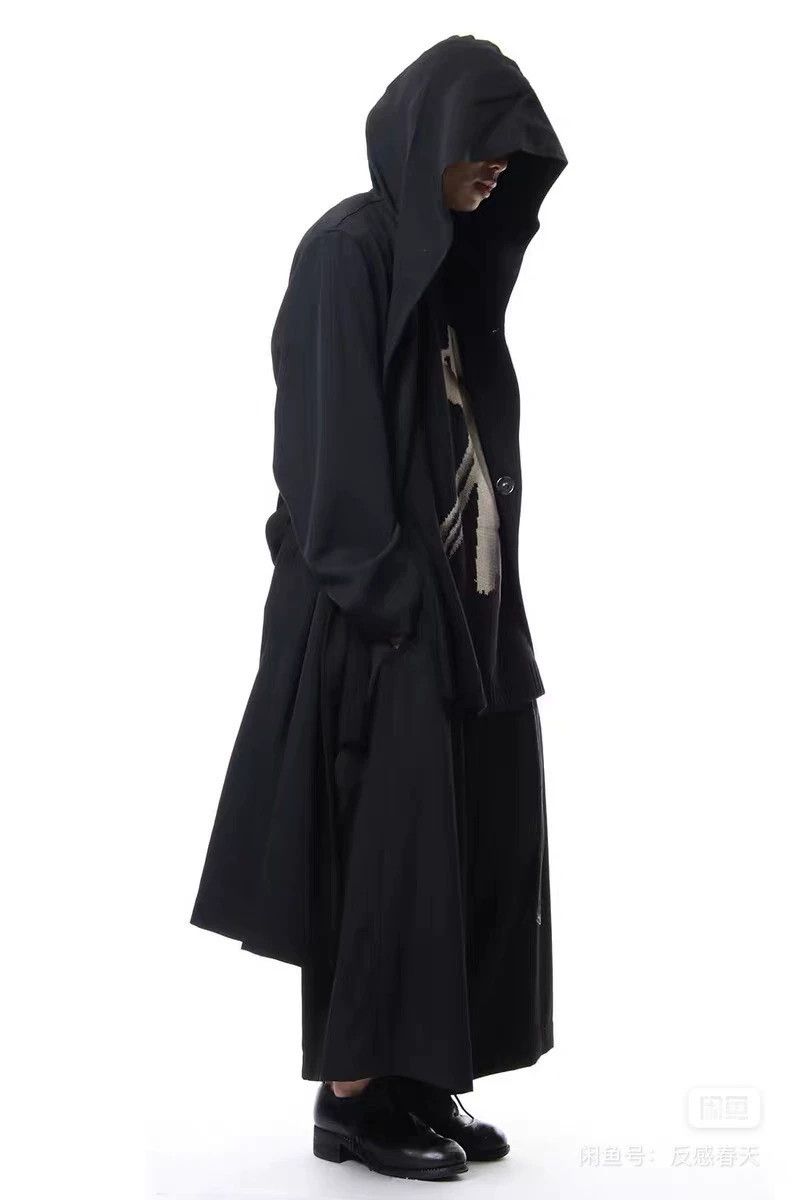 Yohji Yamamoto Yohji Yamamoto Regulation Belted Boxer Robe Coat Size US S / EU 44-46 / 1 - 3 Thumbnail