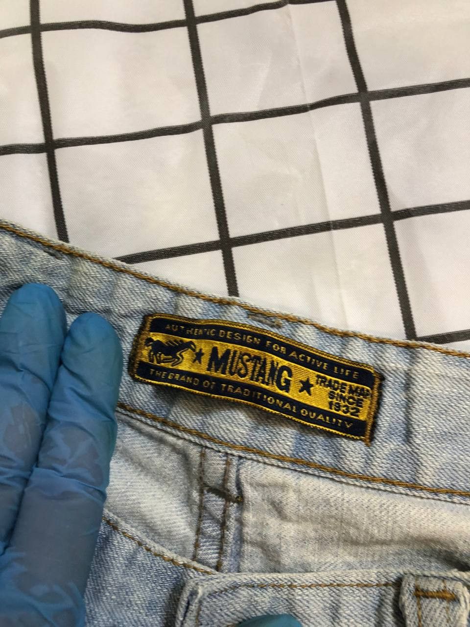 Mustang Vintage MUSTANG Jeans Faded Blue Denim Size US 32 / EU 48 - 17 Thumbnail