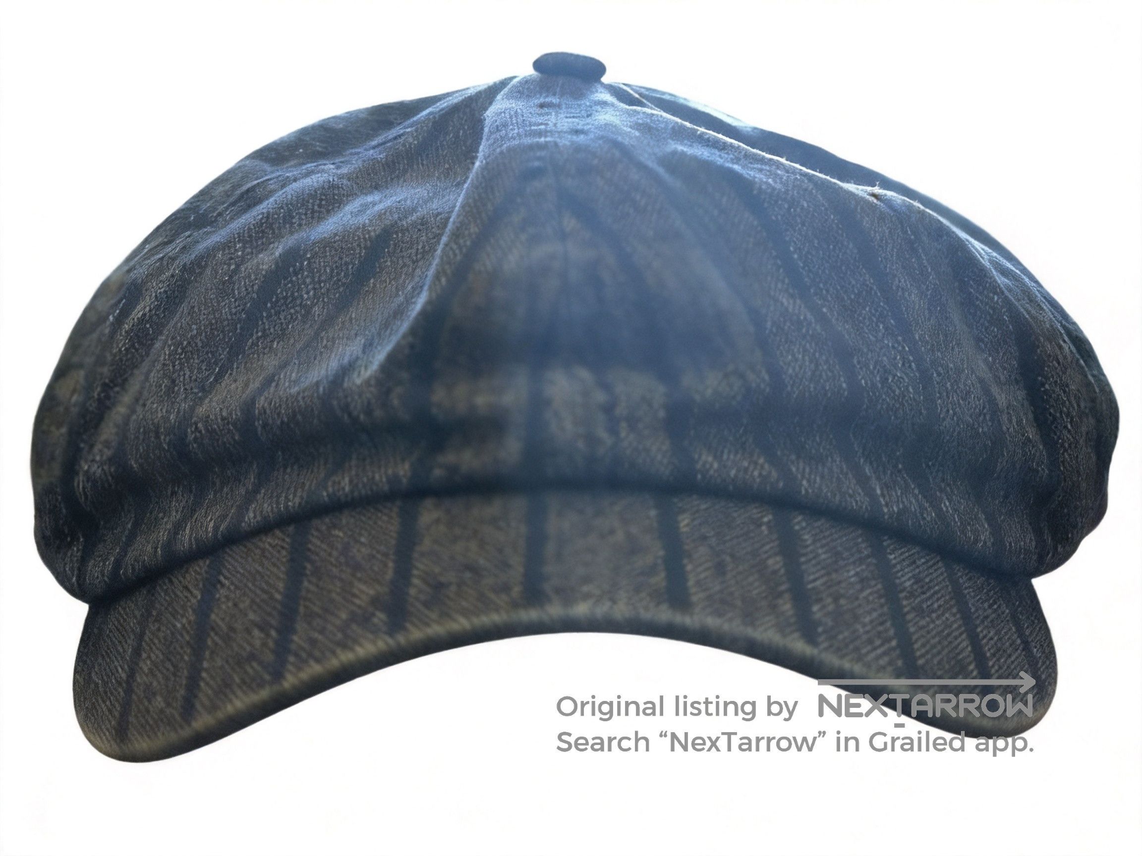 RRL Ralph Lauren RRL indigo denim newsboy cap | Grailed