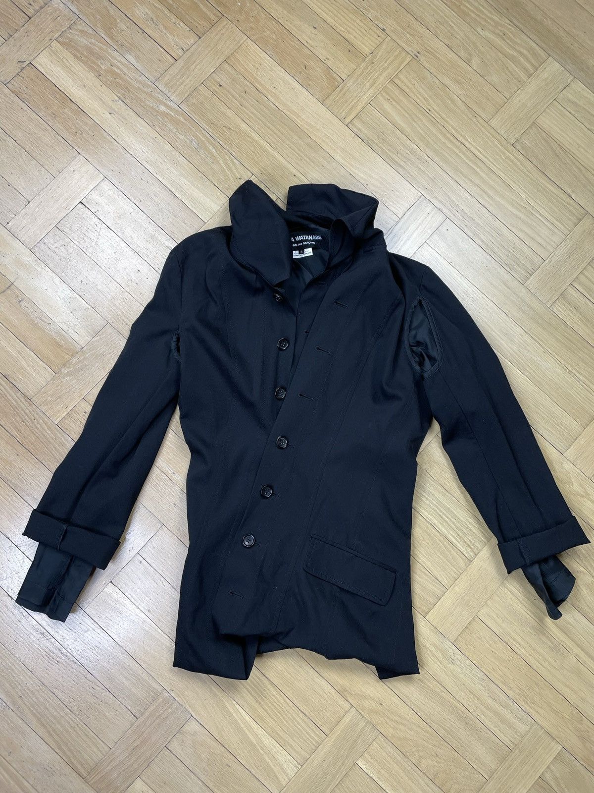 Junya Watanabe Junya Watanabe Comme Des Garcons Asymmetrical Blazer Jacket Size S / US 4 / IT 40 - 1 Thumbnail