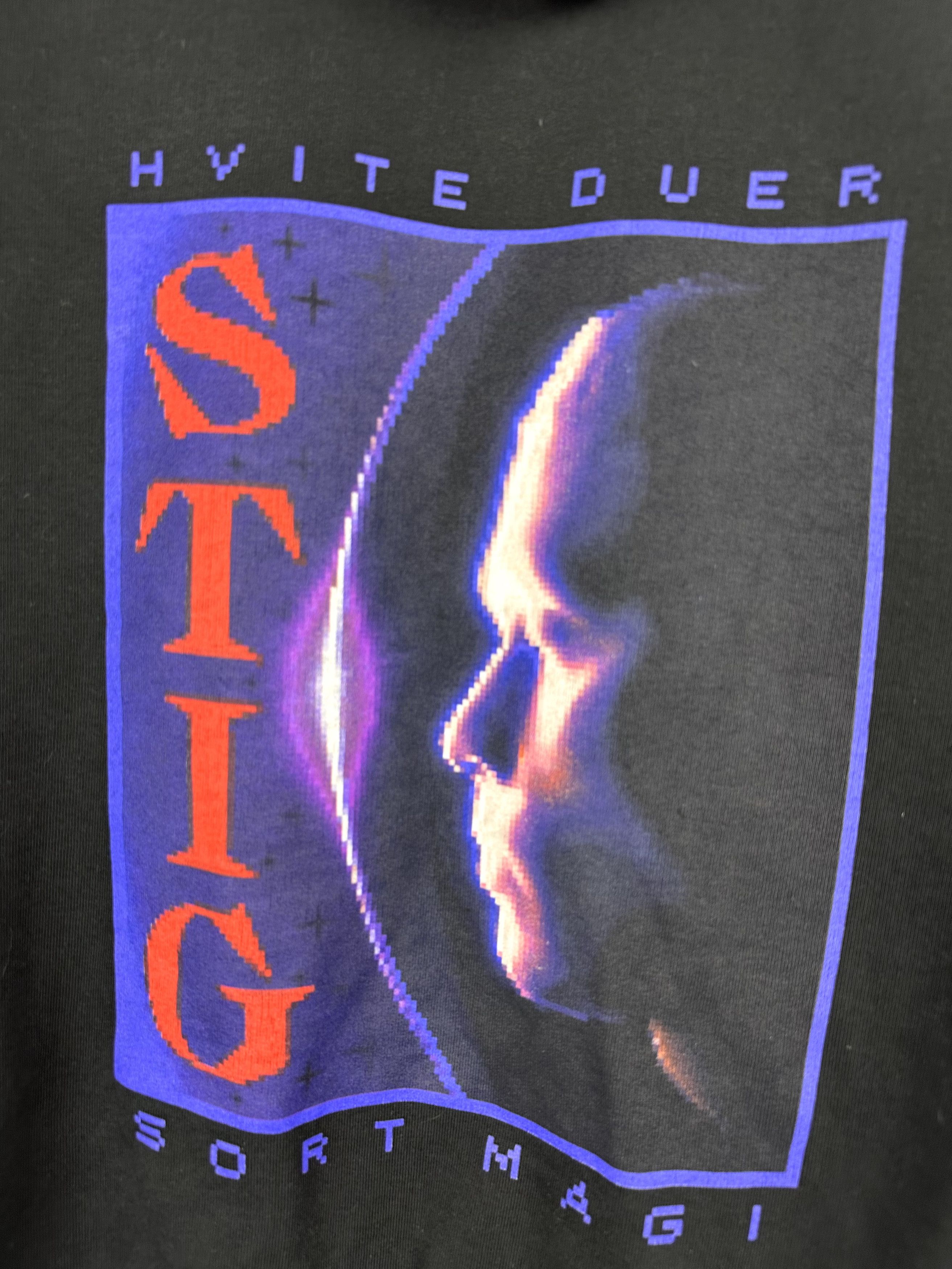 Vintage STIG BRENNER RAP hoodie boxy Size US XL / EU 56 / 4 - 4 Thumbnail
