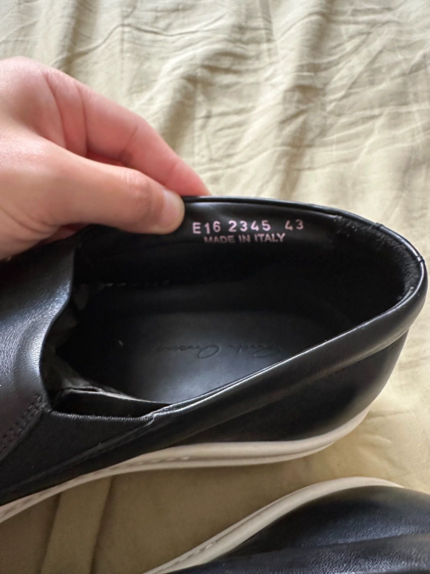 Rick Owens Rick Owens Slip On Full Leather 43 Black Size US 10 / EU 43 - 7 Thumbnail