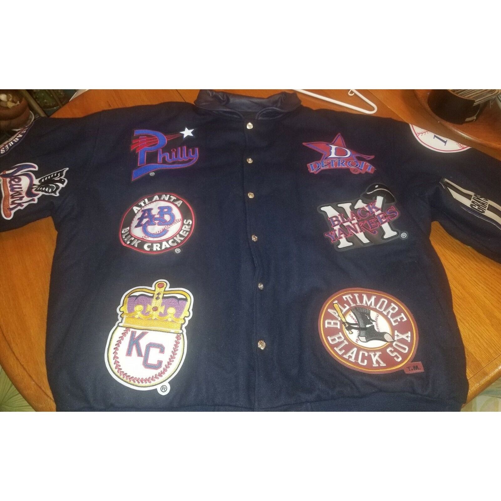 JH Design JH DESIGNS Jeff Hamilton League Patch Museum Jacket 3XL Size US XXL / EU 58 / 5 - 1 Thumbnail