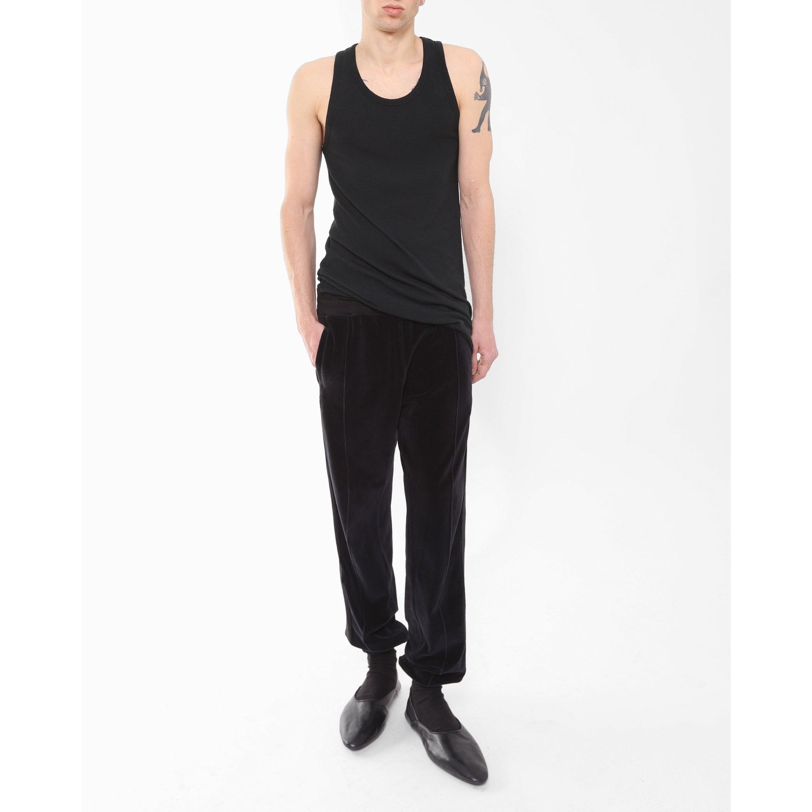 Haider Ackermann FW19 Tank Top in Dark Grey Cashmere Size US S / EU 44-46 / 1 - 3 Thumbnail