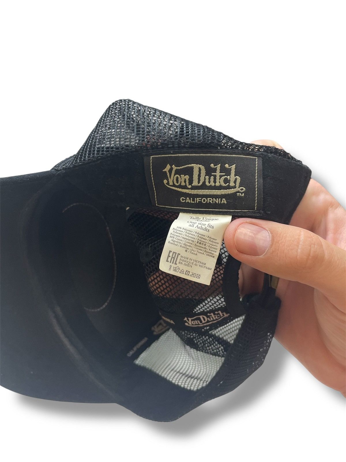 Japanese Brand × Von Dutch Von dutch California trucker hat Size ONE SIZE - 5 Thumbnail