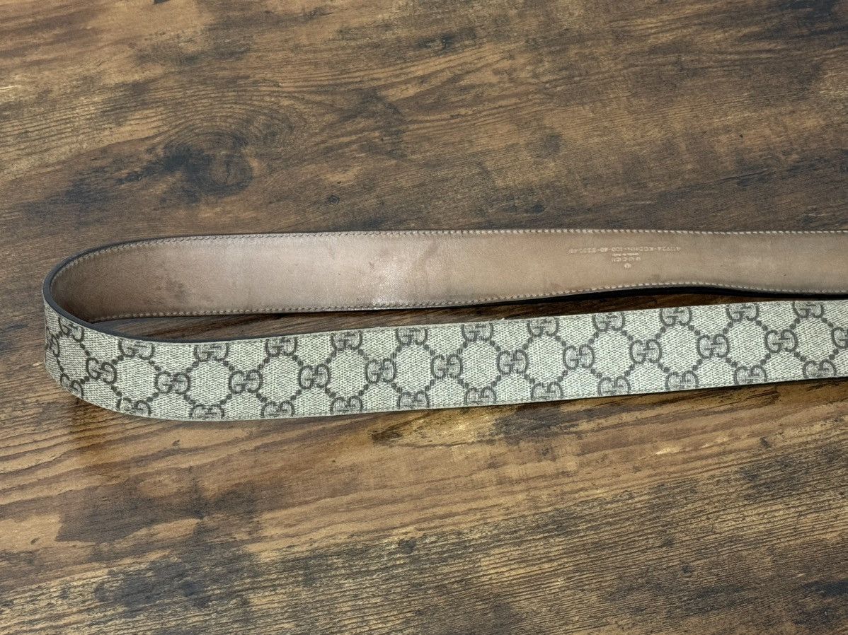 Gucci Gucci GG Supreme Belt 411924 KGDHN size 100-40 Size 40 - 9 Thumbnail