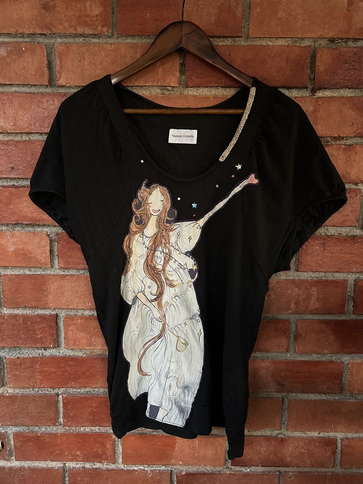 TSUMORI CHISATO GODDES SHORT SLEEVE SHIRT