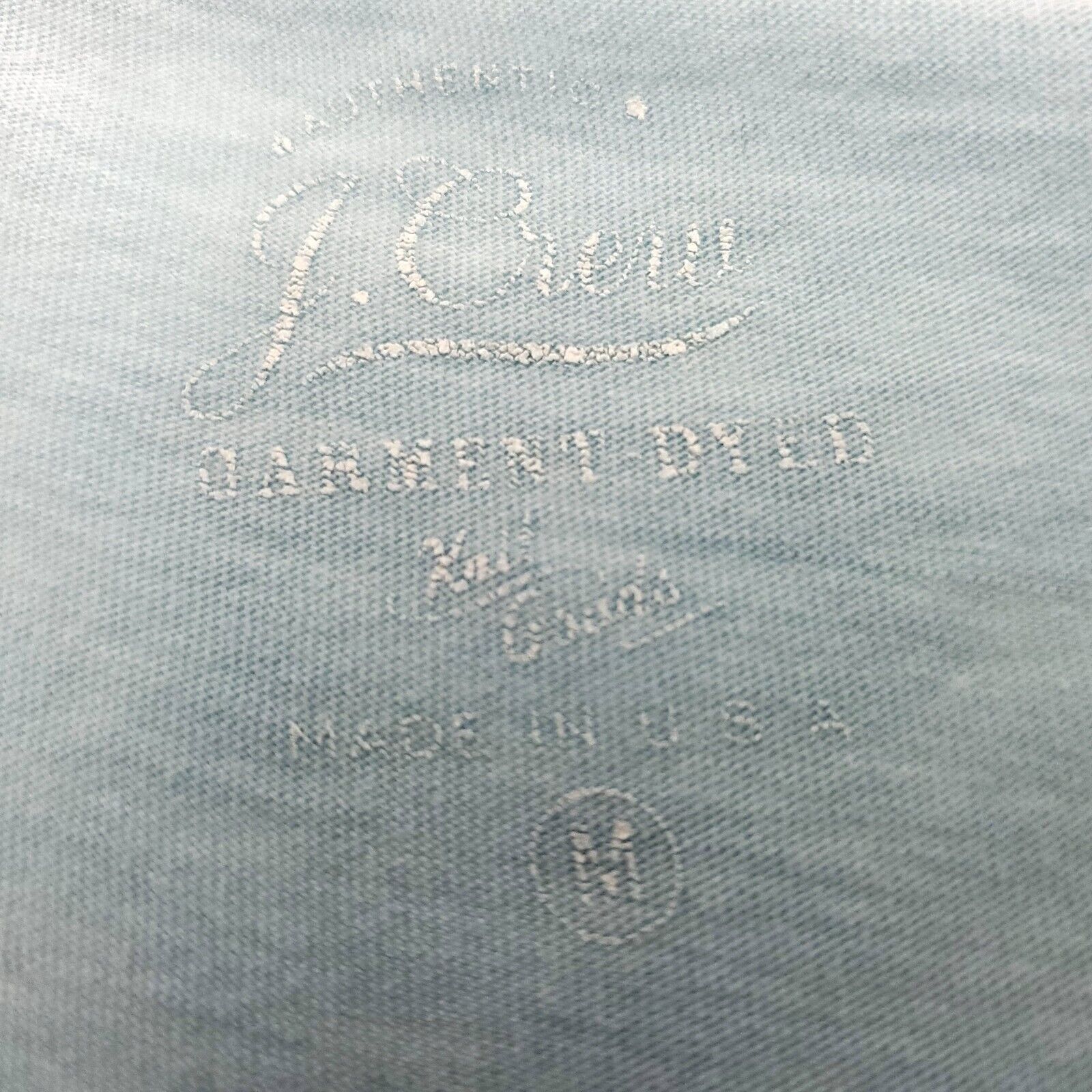 J.Crew J. Crew Medium Light Blue Long Sleeve Shirt Round Neck Size M / US 6-8 / IT 42-44 - 5 Thumbnail
