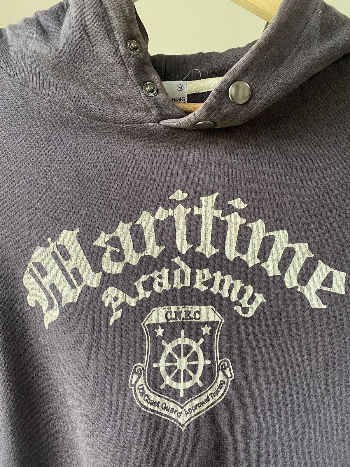 Japanese Brand × Le Grande Bleu (L.G.B.) FADED MARITIME COEN JAPAN PULLOVER HOODIE 90s Size US M / EU 48-50 / 2 - 6 Thumbnail