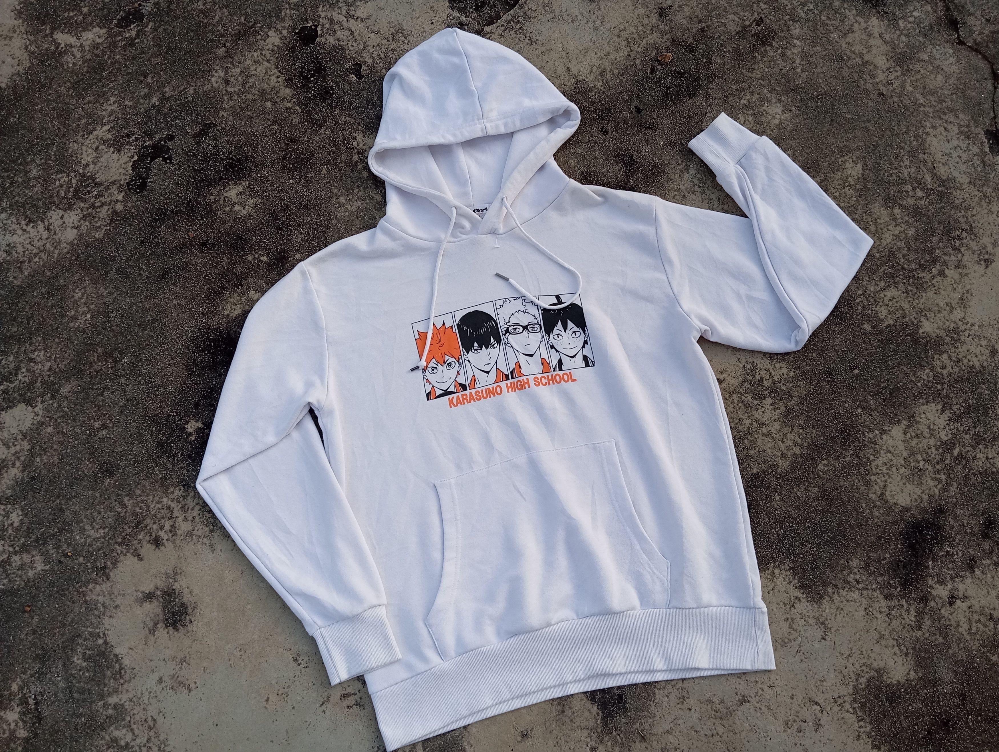 Japanese Brand Haikyuu!!🏐💥 Karasuno High School Anime Volleyball Hoodie Size US M / EU 48-50 / 2 - 2 Thumbnail