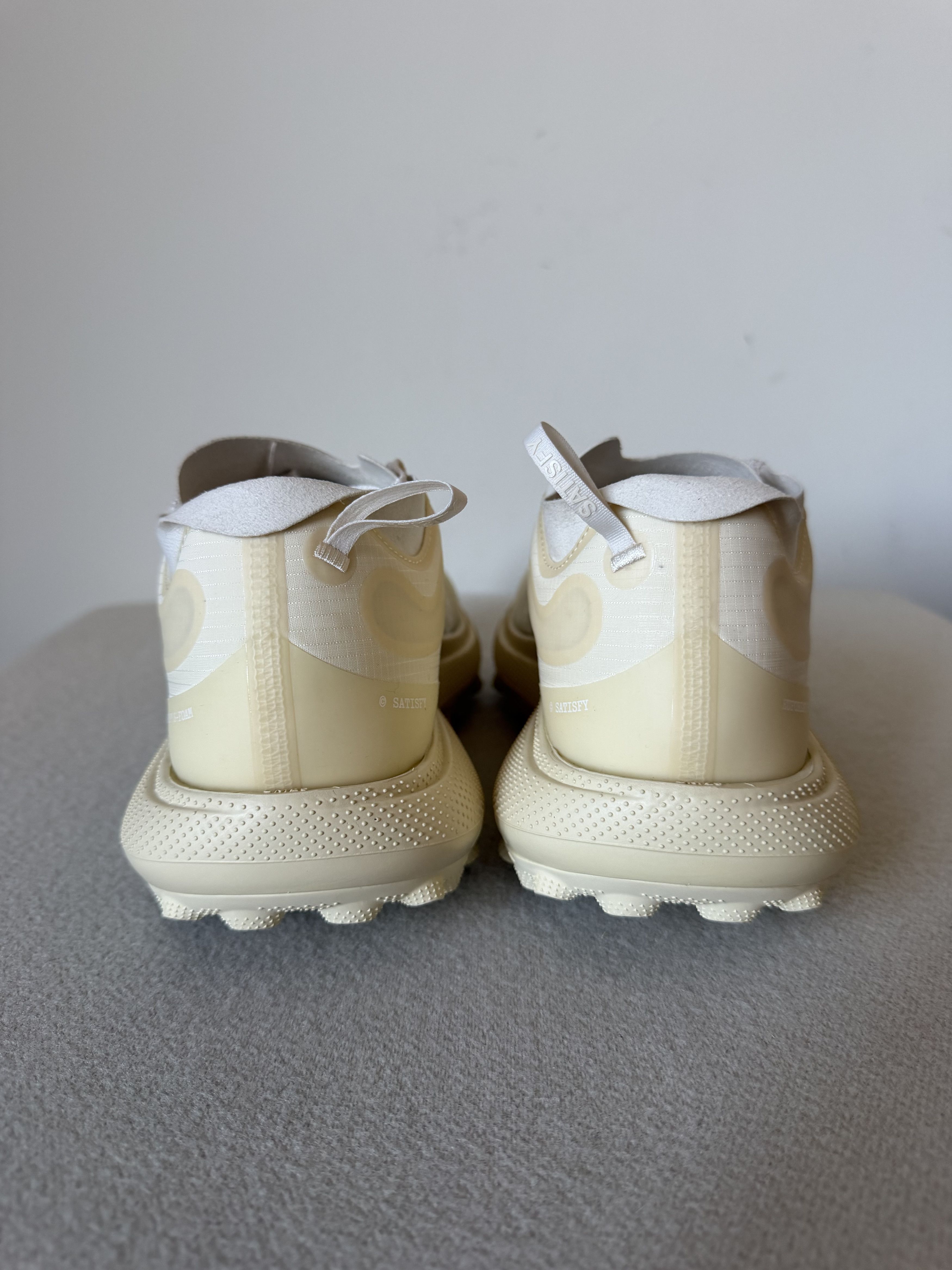 Satisfy Satisfy Running The Rocker Sneakers in Antique White Size US 12 / EU 45 - 5 Thumbnail
