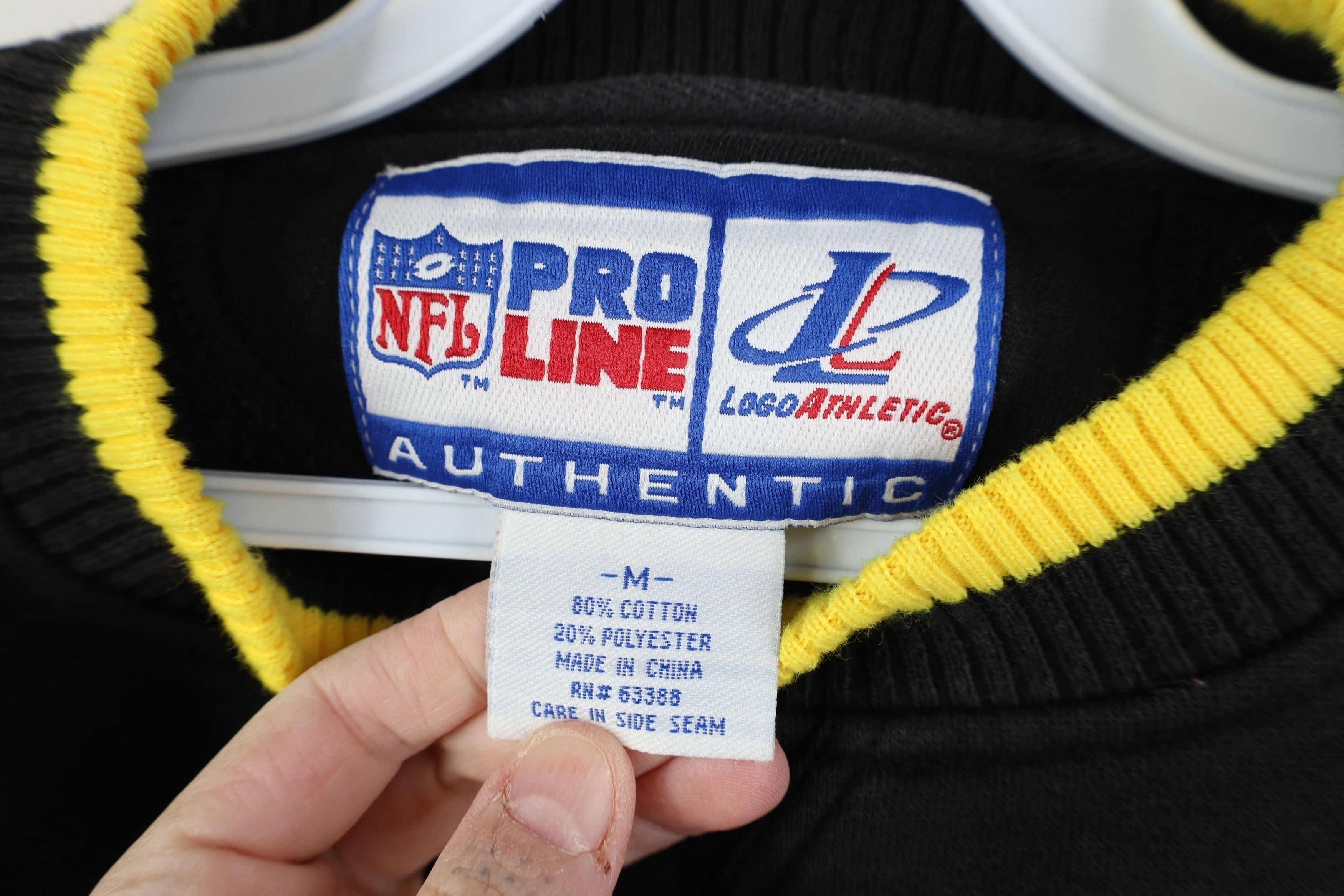 Vintage Vintage 90s Logo Athletic Steelers Football Sweatshirt Size US M / EU 48-50 / 2 - 10 Thumbnail