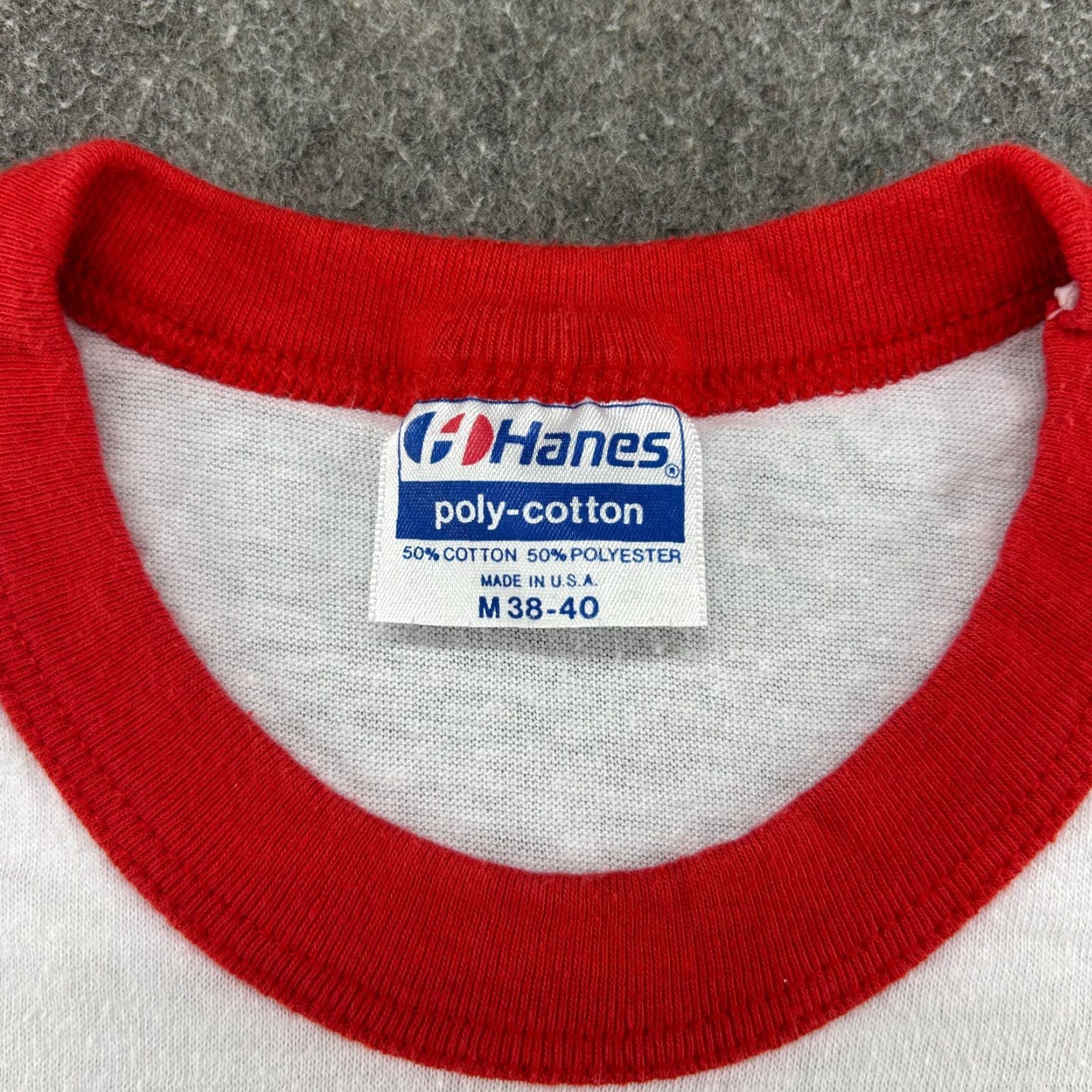 Hanes VINTAGE Hanes Shirt Mens M White You Can Always Tell Funny Mantra 90s USA 80s Size US M / EU 48-50 / 2 - 2 Thumbnail