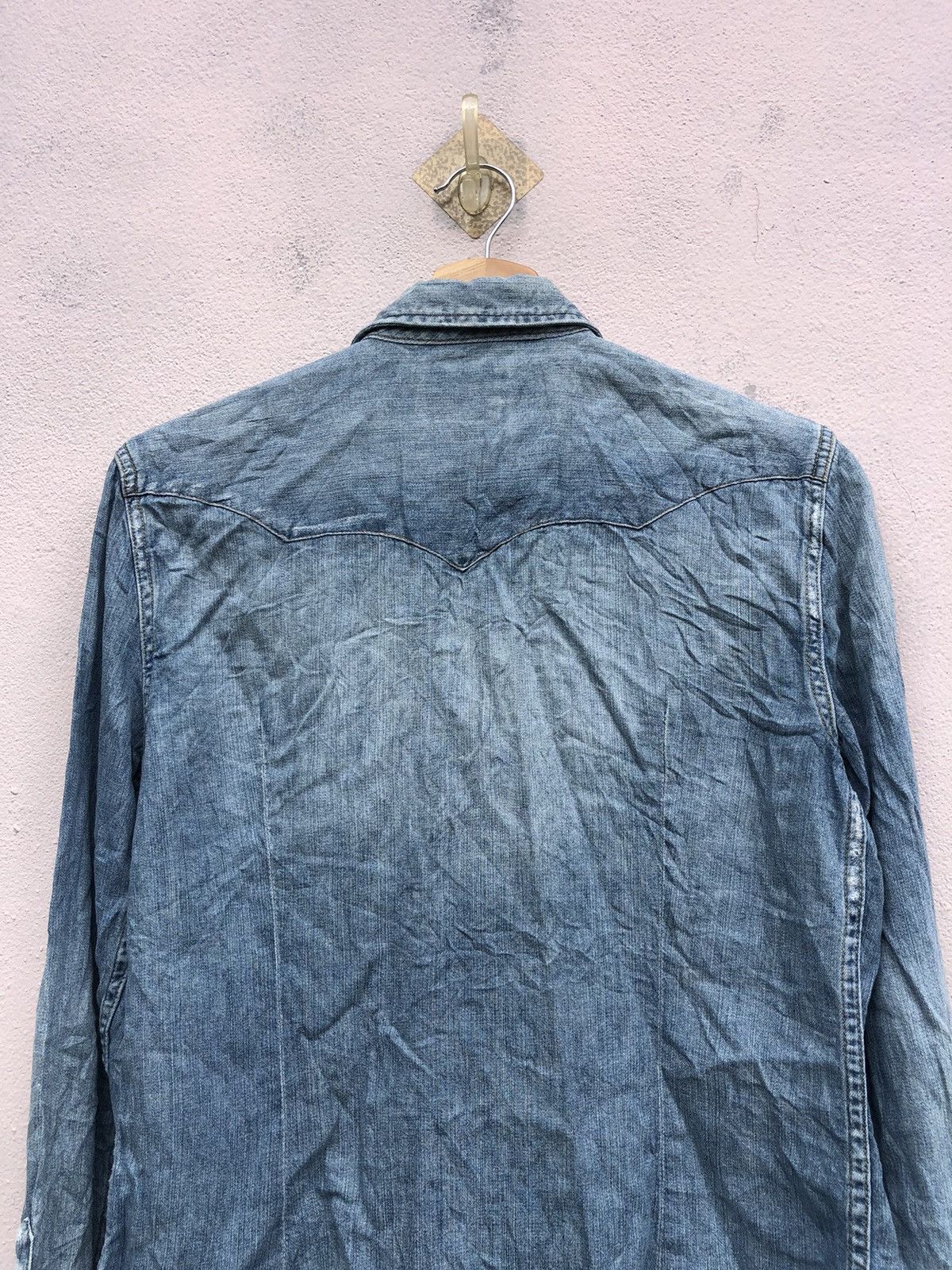 Polo Ralph Lauren Polo Ralph Lauren Western Jeans Shirt Size US S / EU 44-46 / 1 - 7 Thumbnail