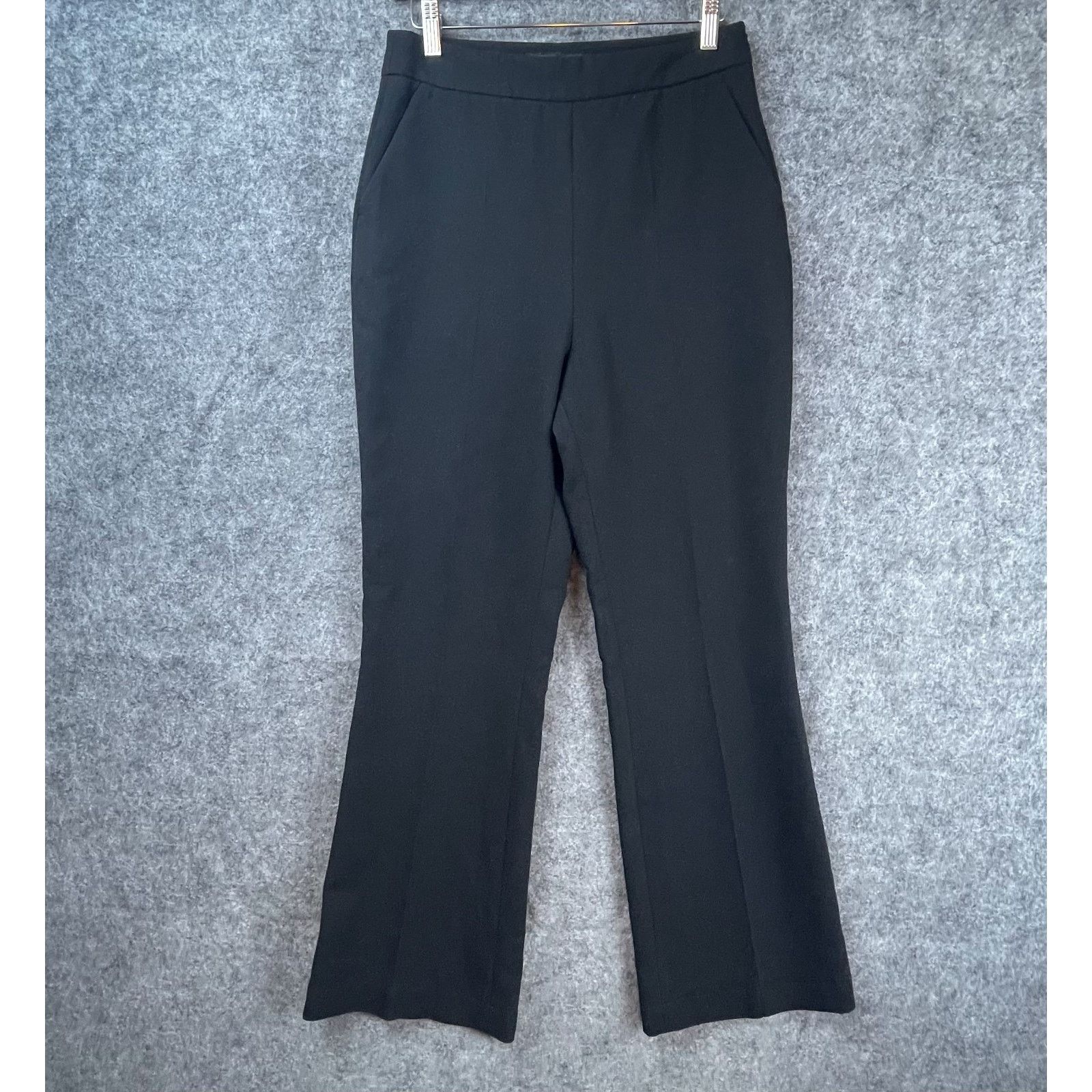 Zara Zara Dress Pants Womens M Black Bootcut Capsule Basic Size 30" / US 8 / IT 44 - 1 Thumbnail