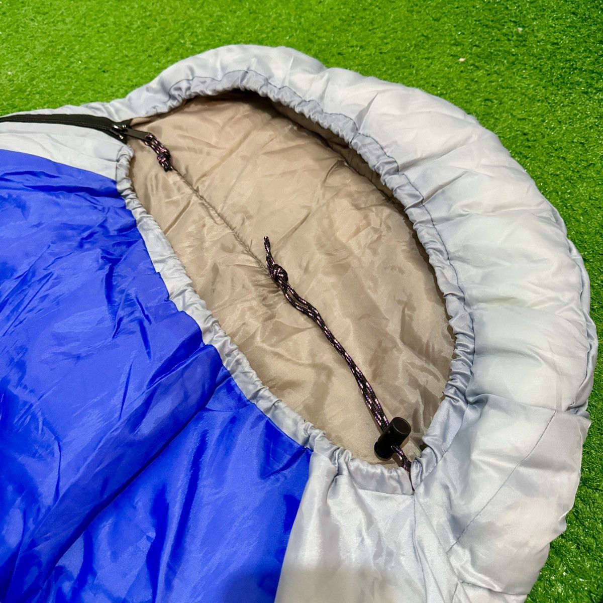 Other COLEMAN 'School Mummy/12' Sleeping Bag Blue/Grey JAPAN Size US M / EU 48-50 / 2 - 8 Thumbnail