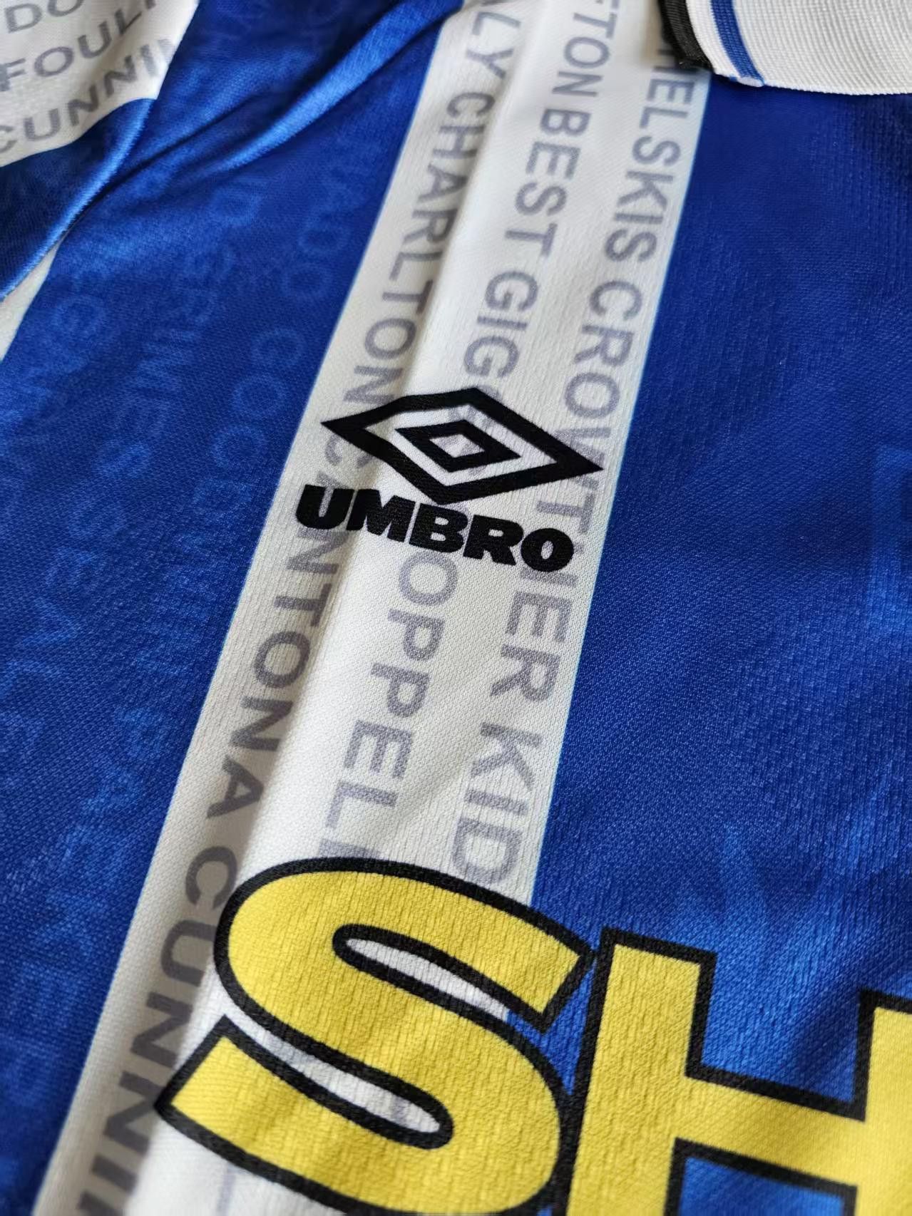 Other 1994 1996 MUFC Jersey Away Blue Size US XXL / EU 58 / 5 - 3 Thumbnail