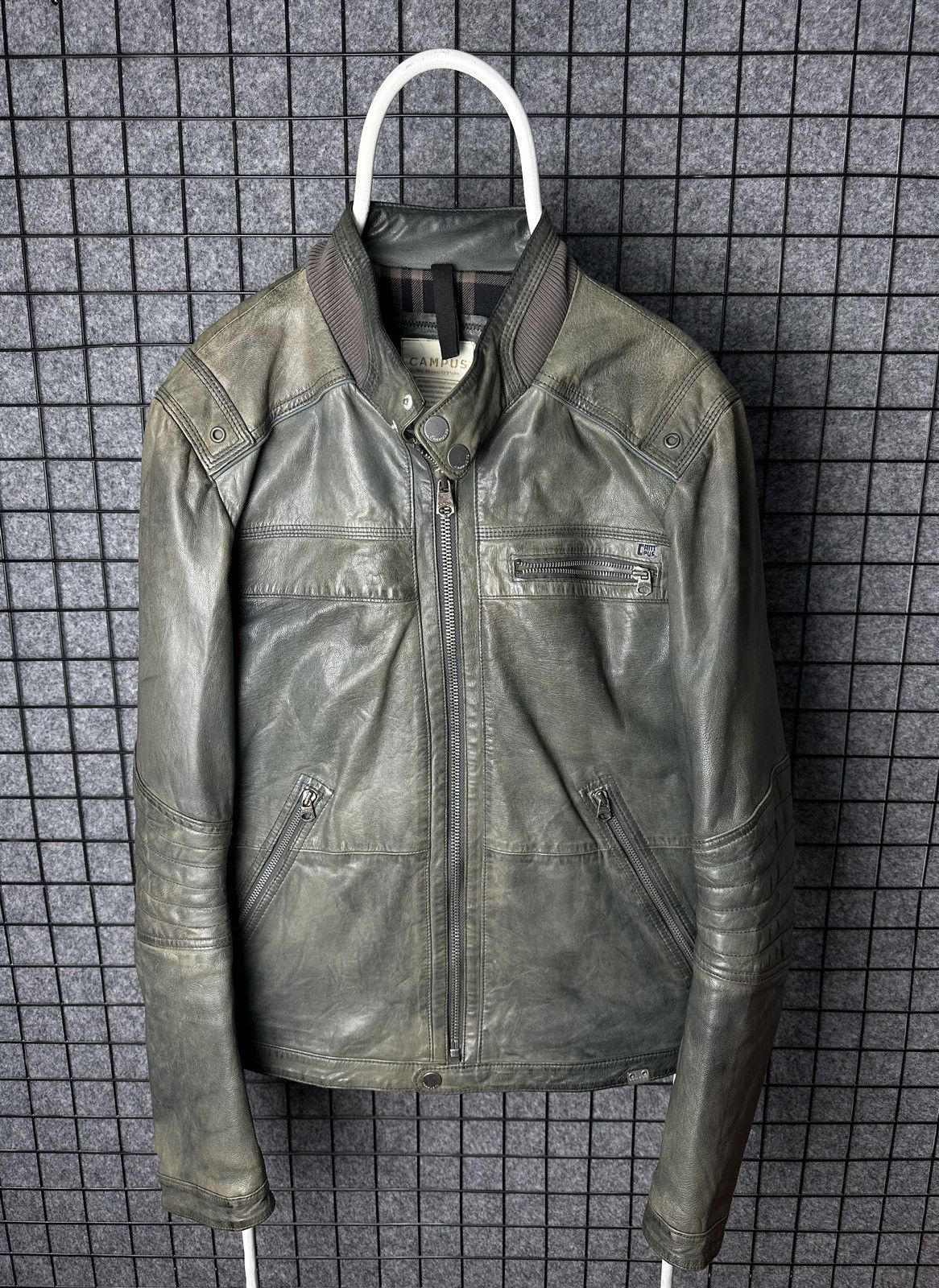 Genuine Leather × Marc O'Polo Campus by Marc O Polo Casual Real Leather Jacket Size M Size US M / EU 48-50 / 2 - 6 Thumbnail