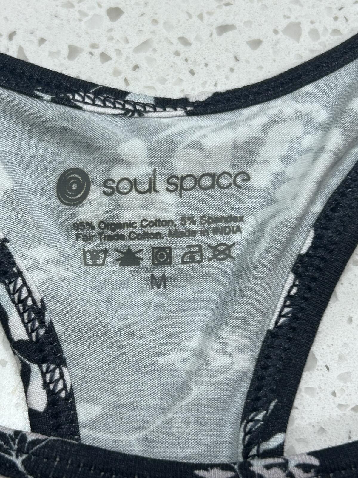 Other Soul Space Organic Digital Print Jasmine Bra | Size M Size ONE SIZE - 7 Thumbnail