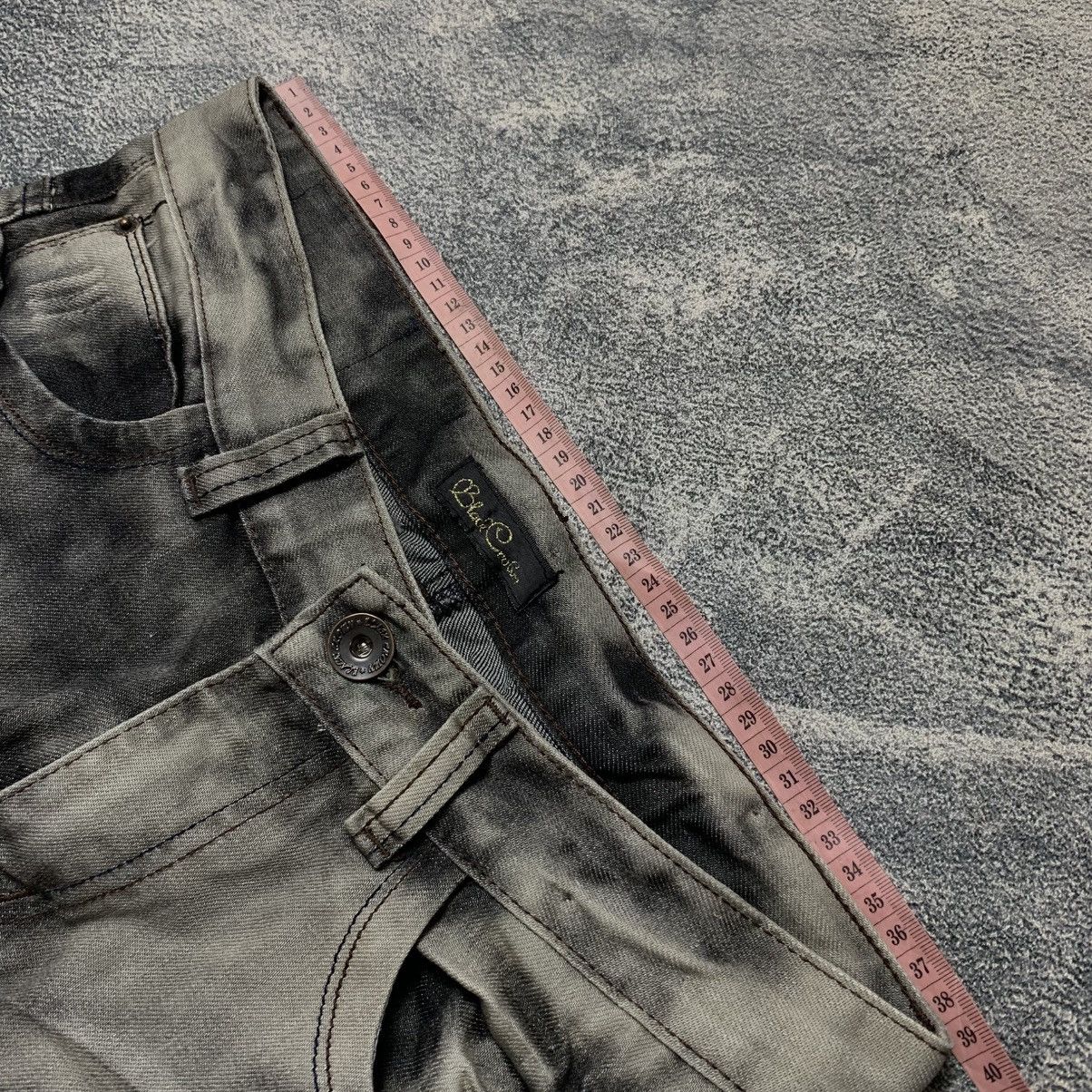 Japanese Brand Black Crown Contras Distressed Fade But Cut Jeans Size US 28 / EU 44 - 14 Thumbnail
