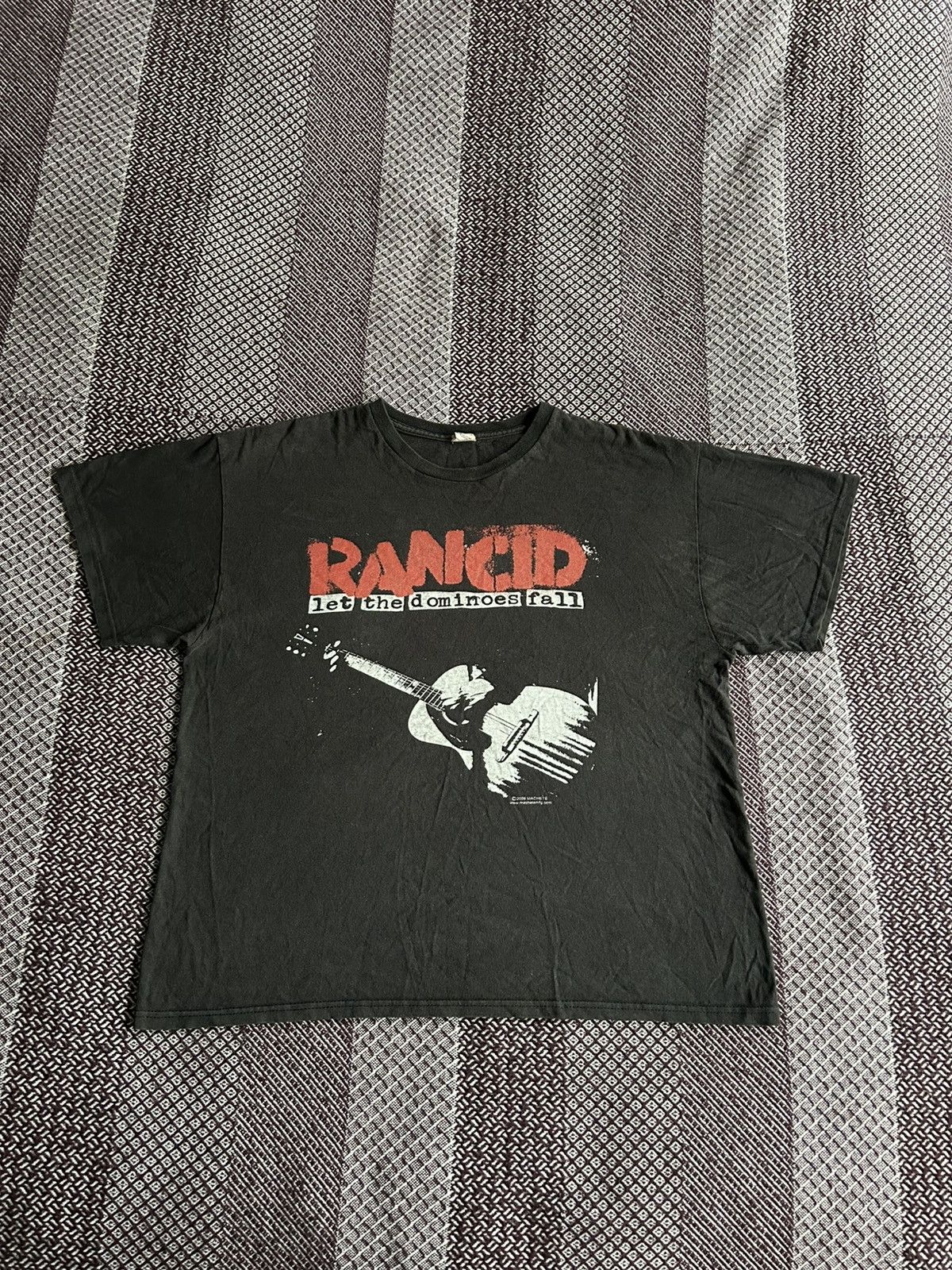 Vintage Vintage Rancid Merch T-shirt 2009 Machete Rare Rock Tee Sz L Size US L / EU 52-54 / 3 - 1 Thumbnail