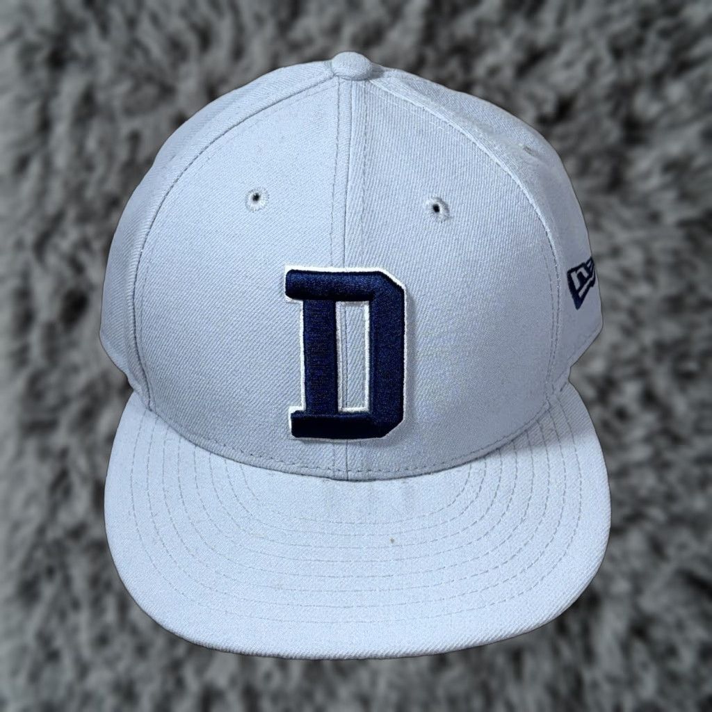 New Era VINTAGE? No. New Era Dallas Cowboys Solid Grey On Field NFL Cap 5950 Fitted Limited Edition Size ONE SIZE - 1 Thumbnail