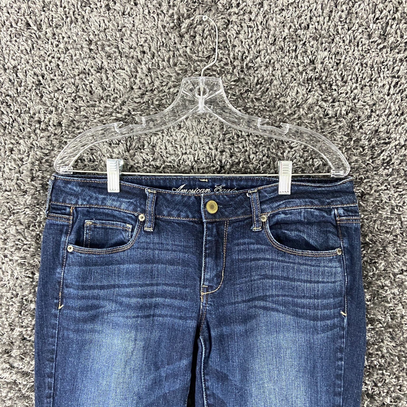 American Eagle Outfitters American Eagle Jeans Skinny Women 8 Blue Womens Size 30" / US 8 / IT 44 - 4 Thumbnail