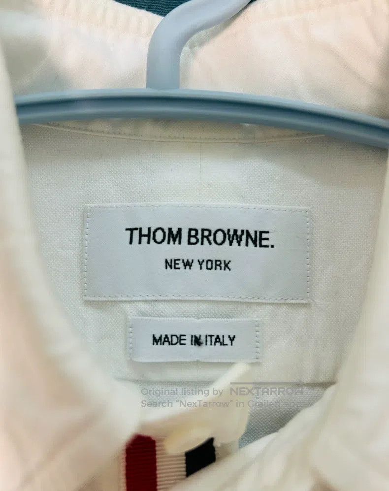 Thom Browne Thom Browne Oxford cloth striped shirt Size US S / EU 44-46 / 1 - 4 Thumbnail