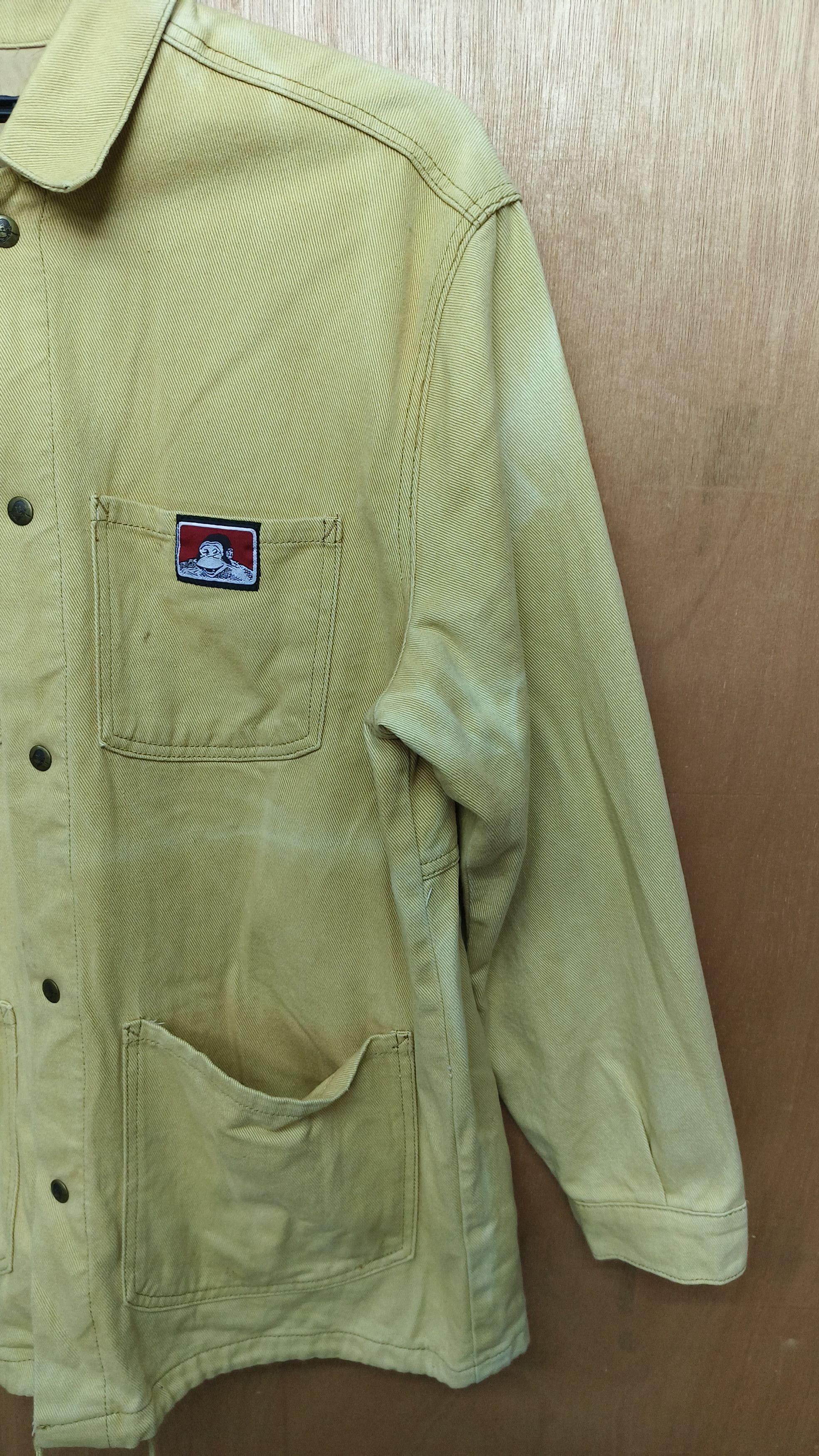 Ben Davis VINTAGE BEN DAVIS WORKERS JACKET FADED COLOUR Size US XL / EU 56 / 4 - 2 Thumbnail