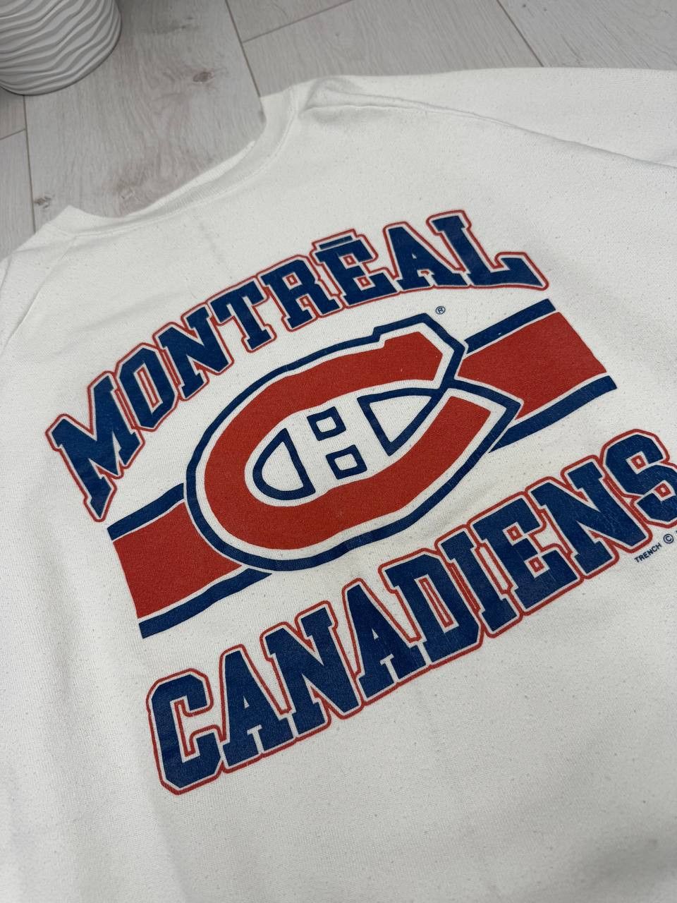 NHL RARE Crazy Vintage 89s Montreal Canadiens hockey Sweatshirt Size US XL / EU 56 / 4 - 4 Thumbnail