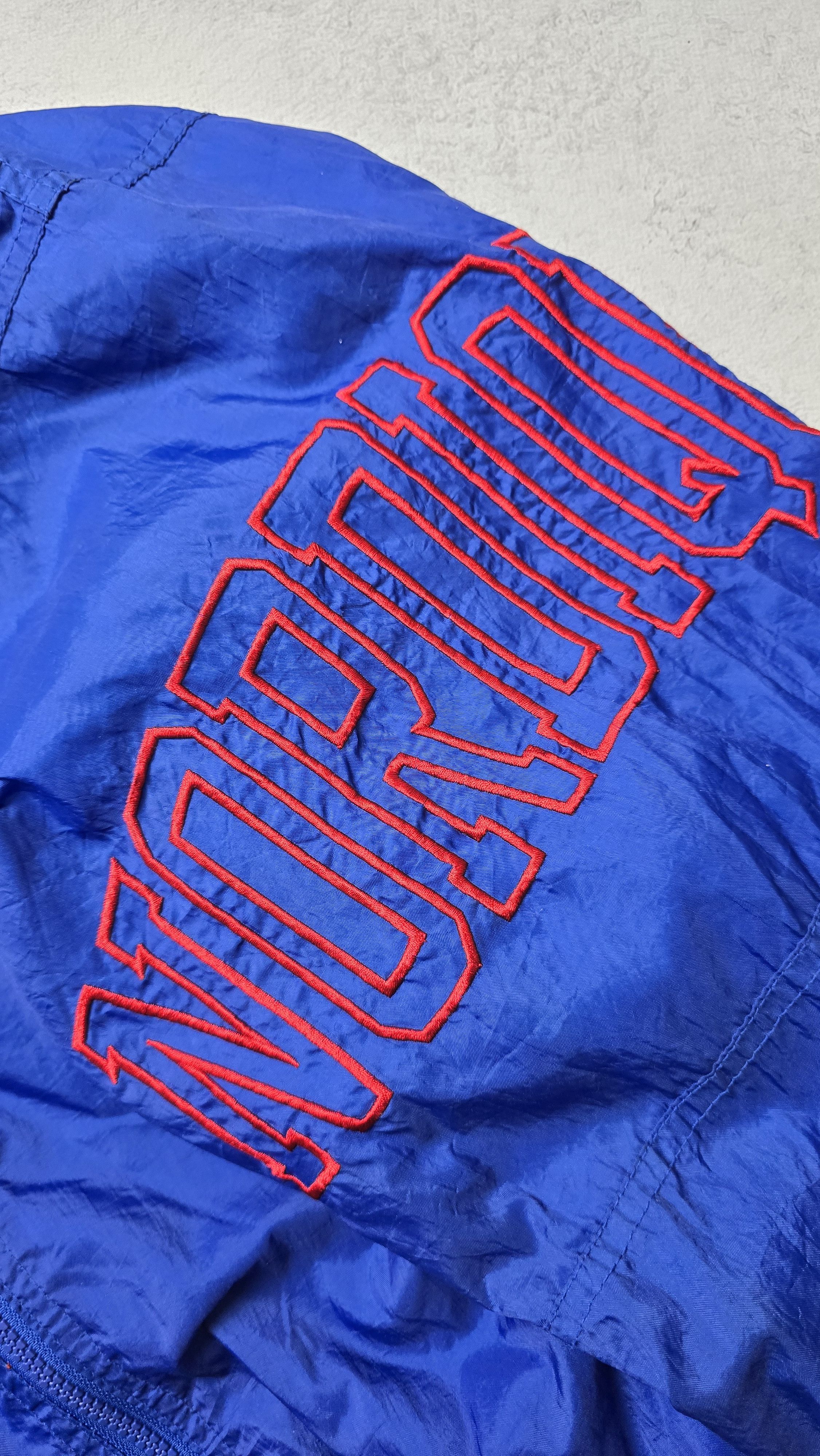 Starter Starter Quebec Nordiques Jacket 90s Vintage Blue Windbreaker Size US XL / EU 56 / 4 - 14 Thumbnail