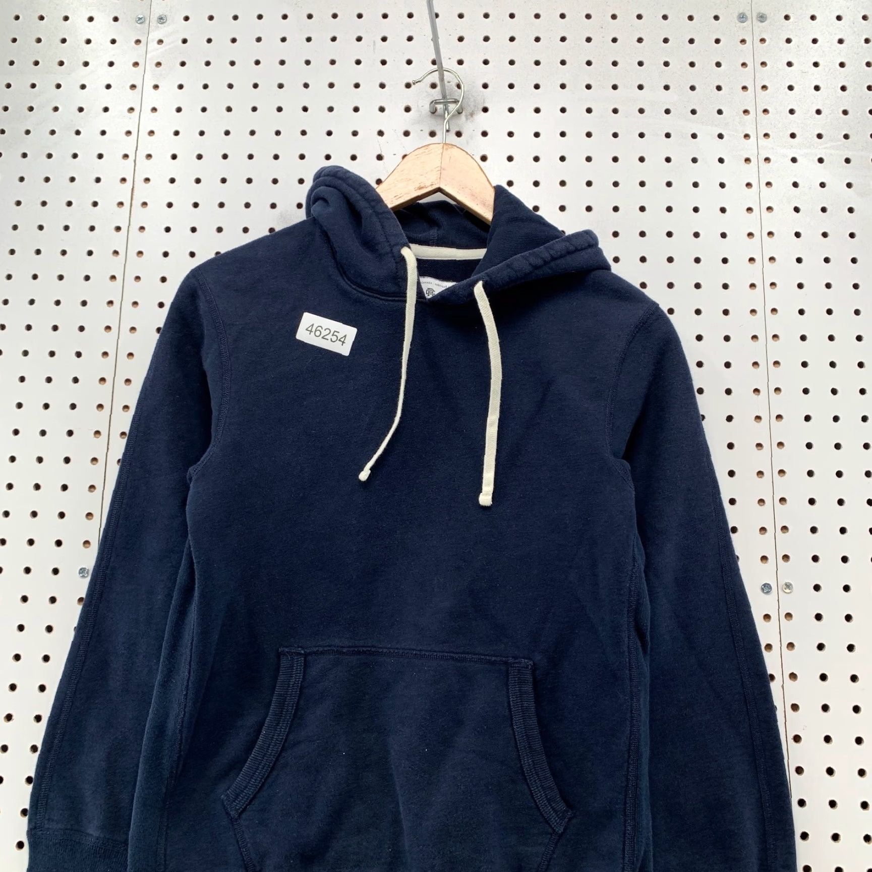 Reigning Champ Reigning Champ Hoodie Sweatshirt Mens XS Navy Blue Heavyweight Hooded Pullover Size US XS / EU 42 / 0 - 4 Thumbnail