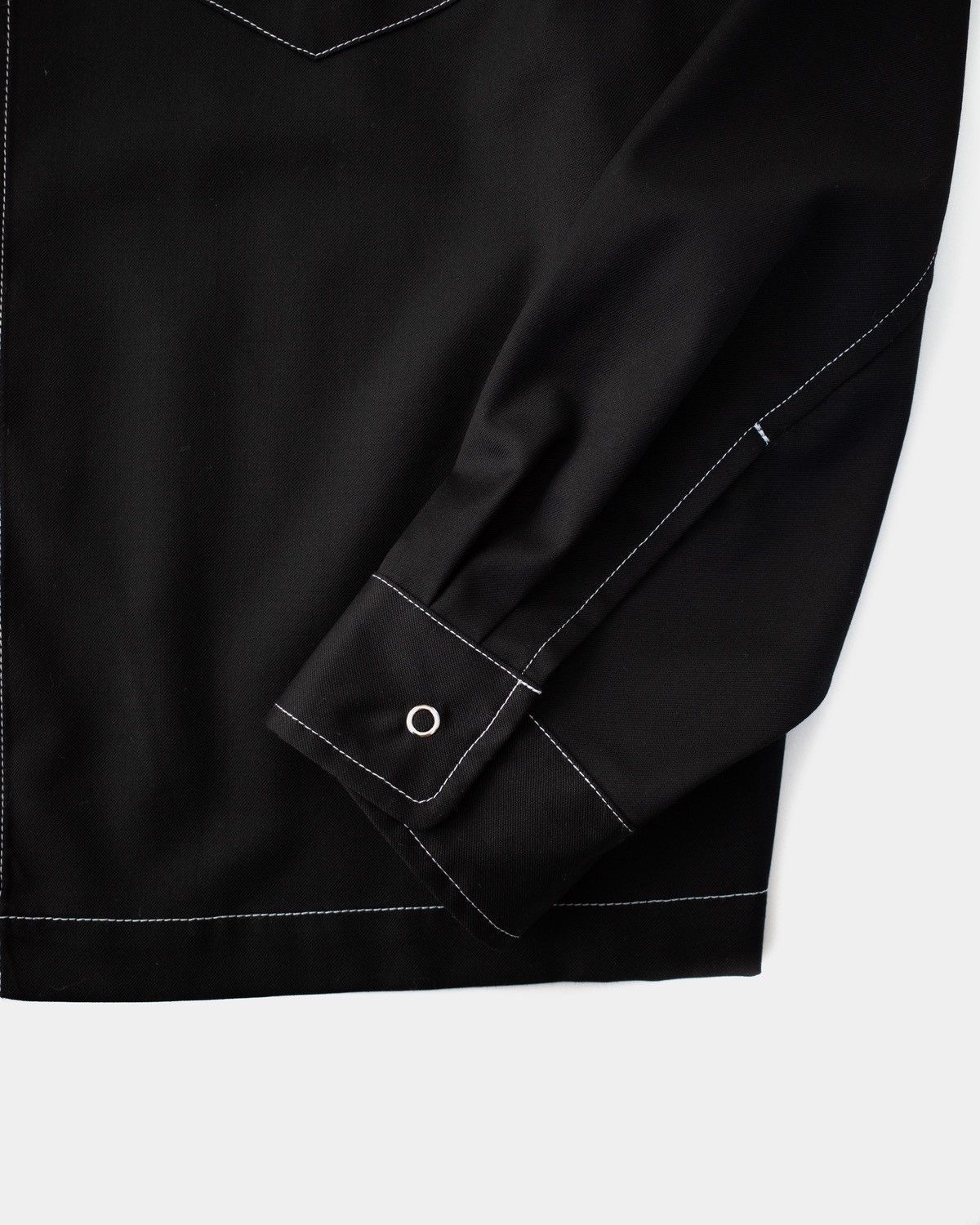James Coward Workshop Shirt - Contrast Stitch Wool Size US S / EU 44-46 / 1 - 3 Thumbnail