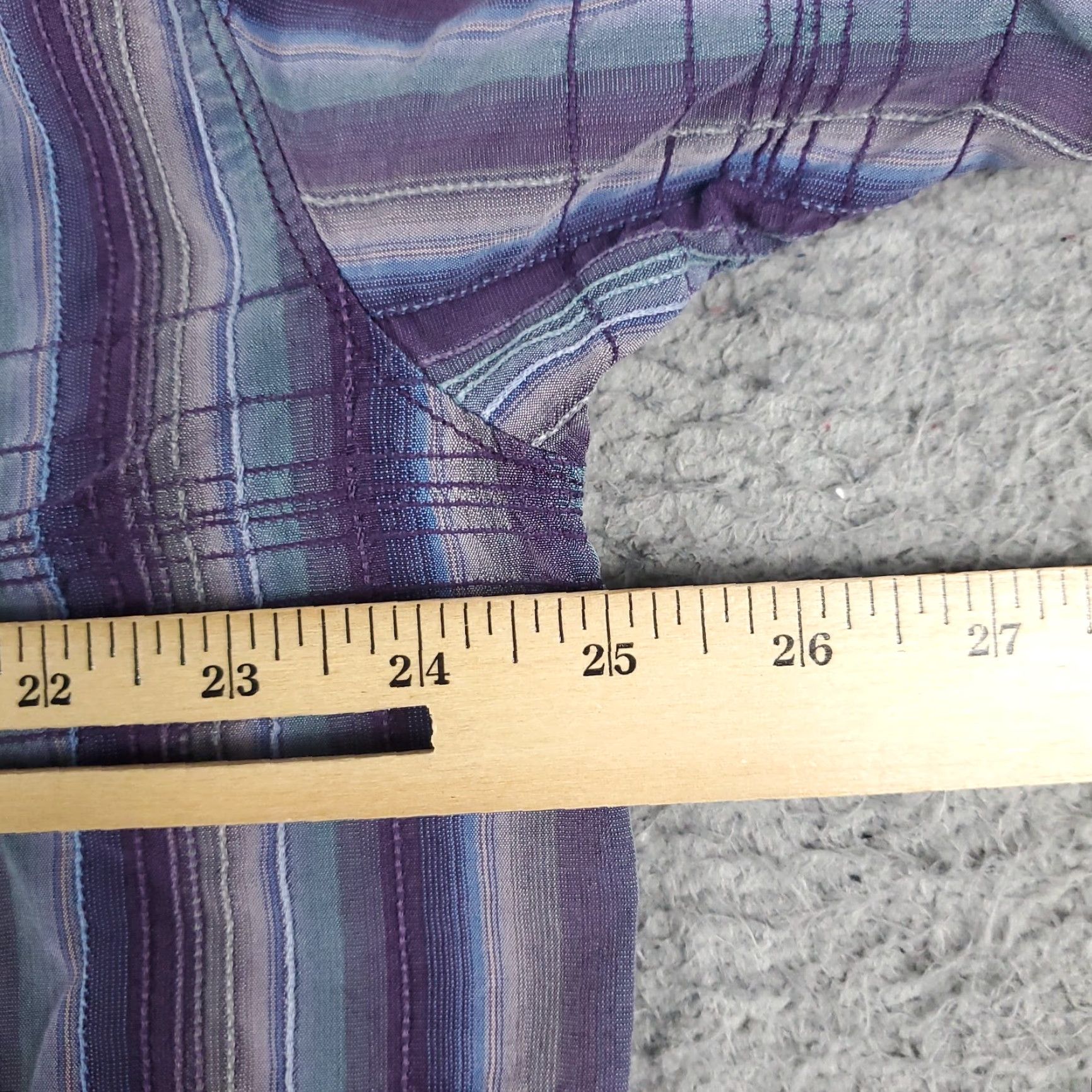 Tommy Bahama VINTAGE Tommy Bahama Shirt Mens XL Purple Striped Hawaiian Button Up Short Sleeve Size US XL / EU 56 / 4 - 5 Thumbnail